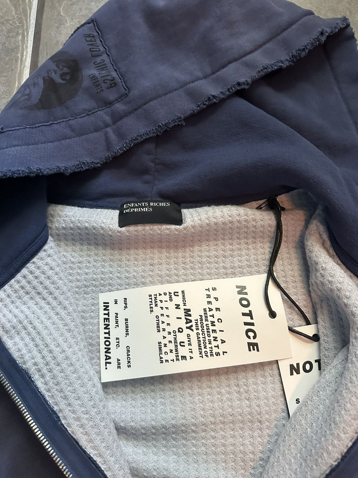 Enfants Riches Deprimes ERD SOVIET ARCTIC ASSEMBLAGE ZIP HOODIE Size US M / EU 48-50 / 2 - 5 Thumbnail