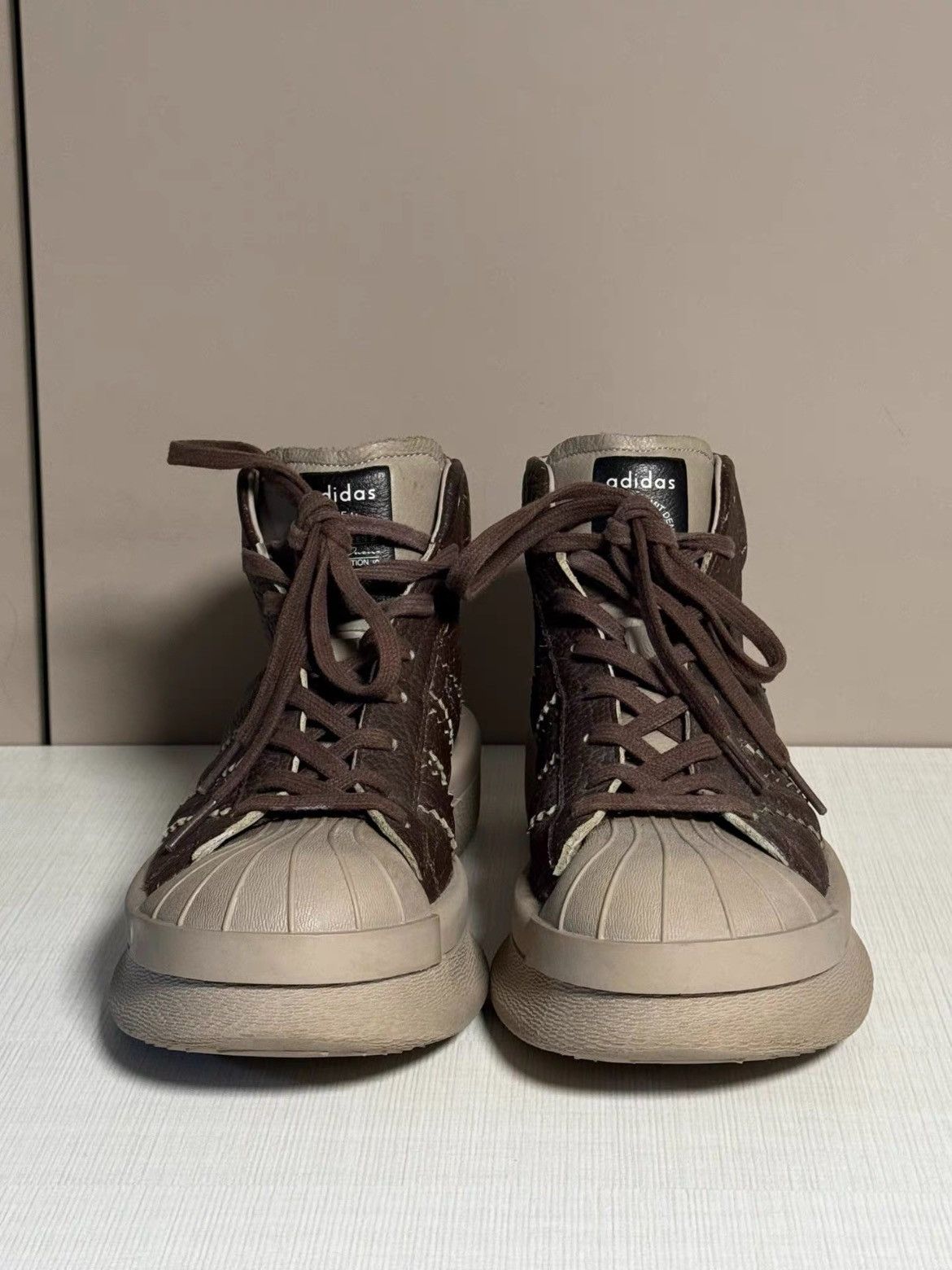 Adidas × Rick Owens Sz 7.5 Rick Owens x Adidas Shell Front Sneaker Mojos918918 Size US 7.5 / EU 40-41 - 2 Thumbnail