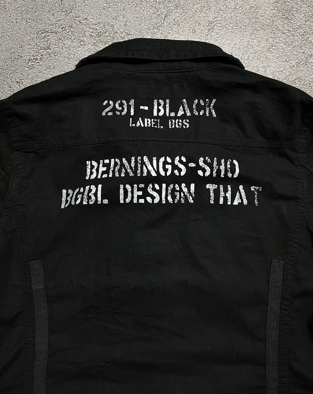 BERNINGS SHO Bernings Sho Black Label Distressed Jacket Size US M / EU 48-50 / 2 - 6 Thumbnail