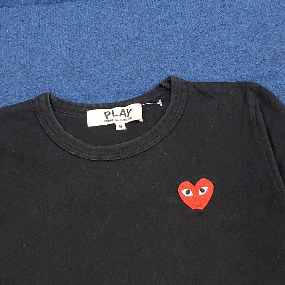 Comme des Garcons PLAY Vintage PLAY Comme Des Garcons Japan Long Sleeve C301N74 Size US XS / EU 42 / 0 - 2 Thumbnail