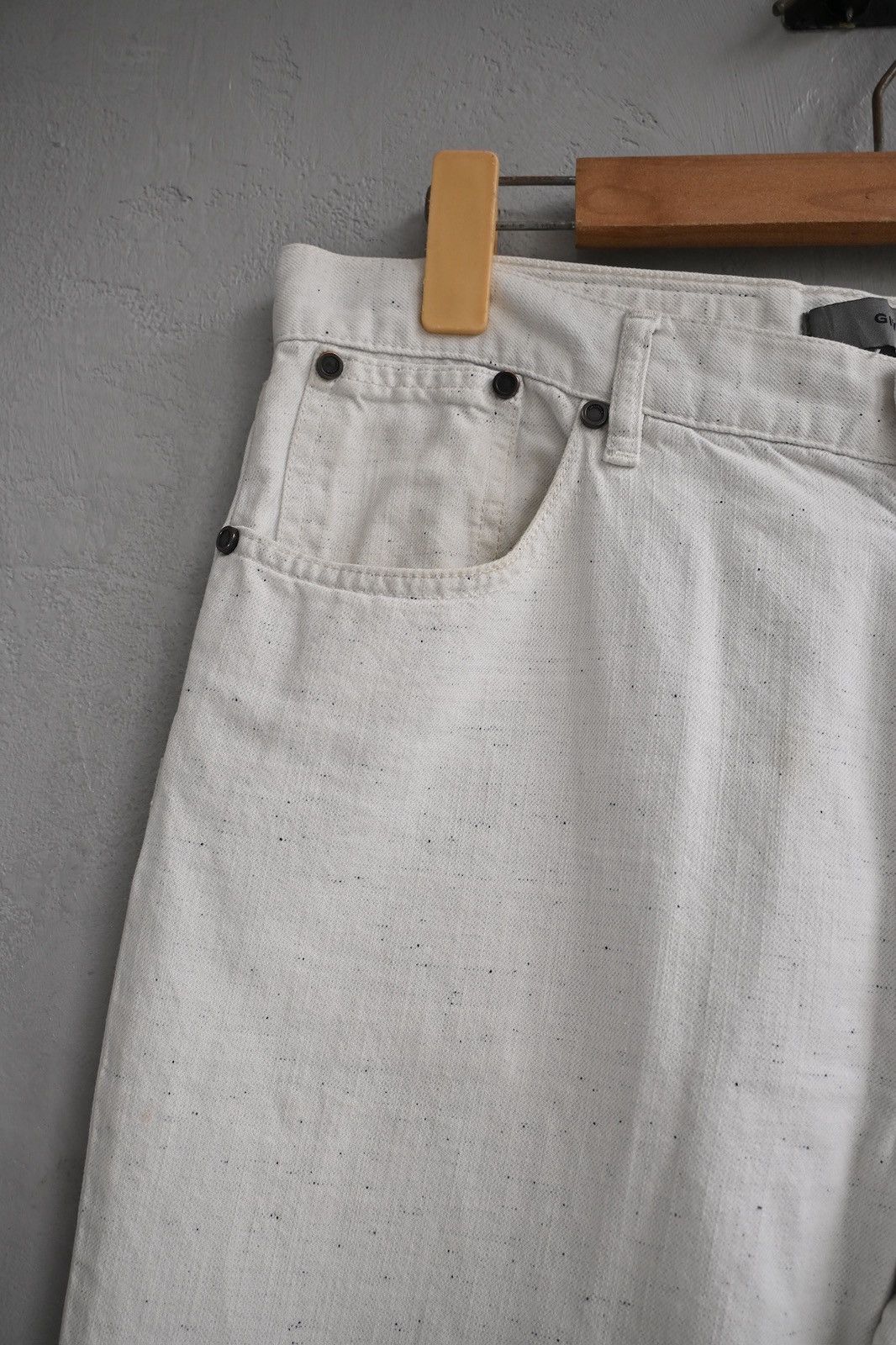 Givenchy Givenchy by Julien Macdonald 2000’s pepper wash denim pant Size US 32 / EU 48 - 6 Thumbnail