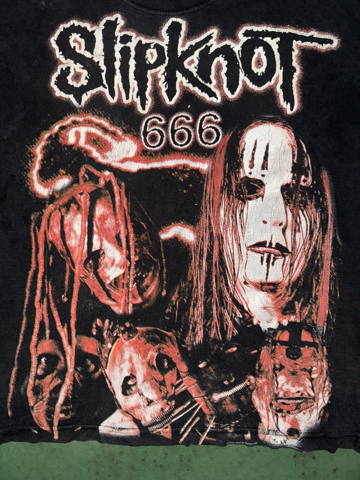 Band Tees × Vintage Vintage 2001 rare slipknot T-shirt Size US M / EU 48-50 / 2 - 2 Thumbnail