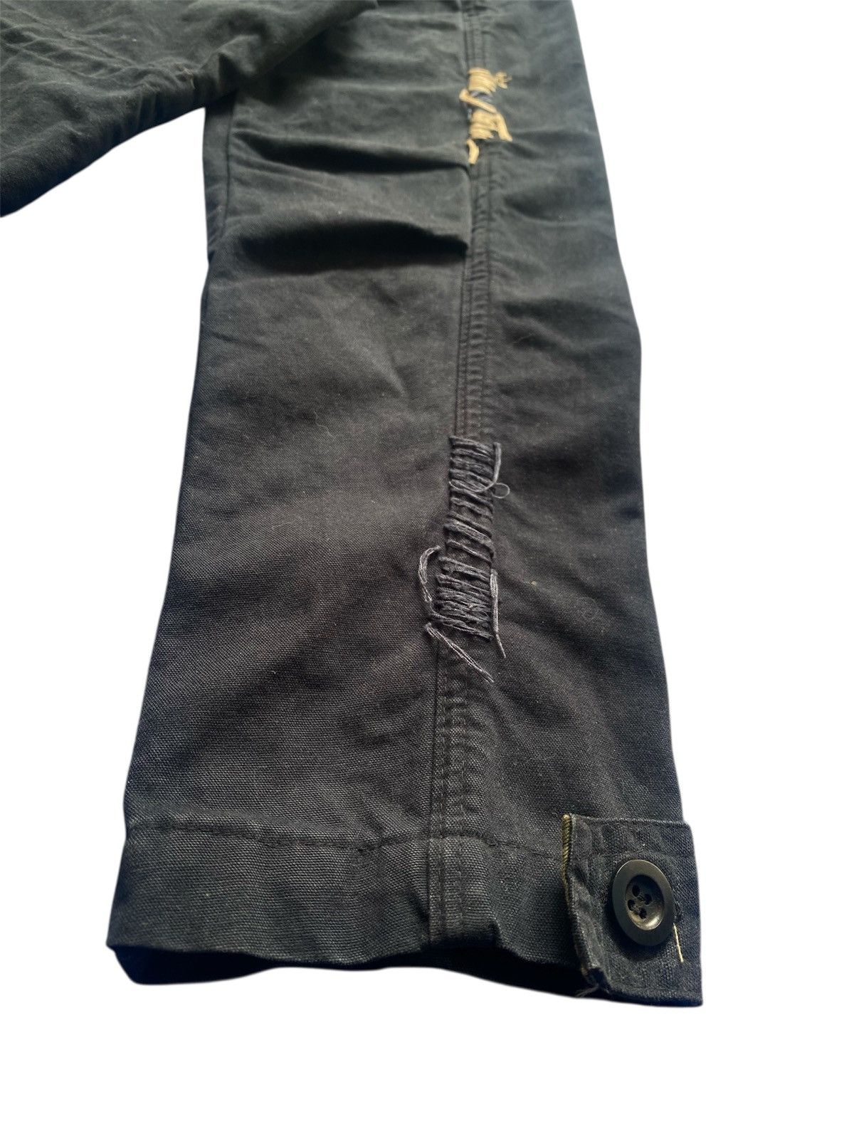 Japanese Brand Slow Wear M-65 Custom Patchwork Field Jacket Size US S / EU 44-46 / 1 - 8 Thumbnail