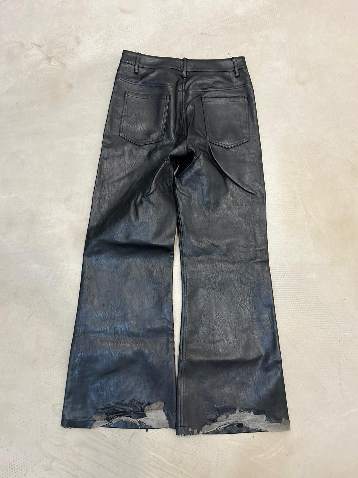 Vintage Ranger Cartel Flared Waxed Denim Size US 34 / EU 50 - 2 Thumbnail