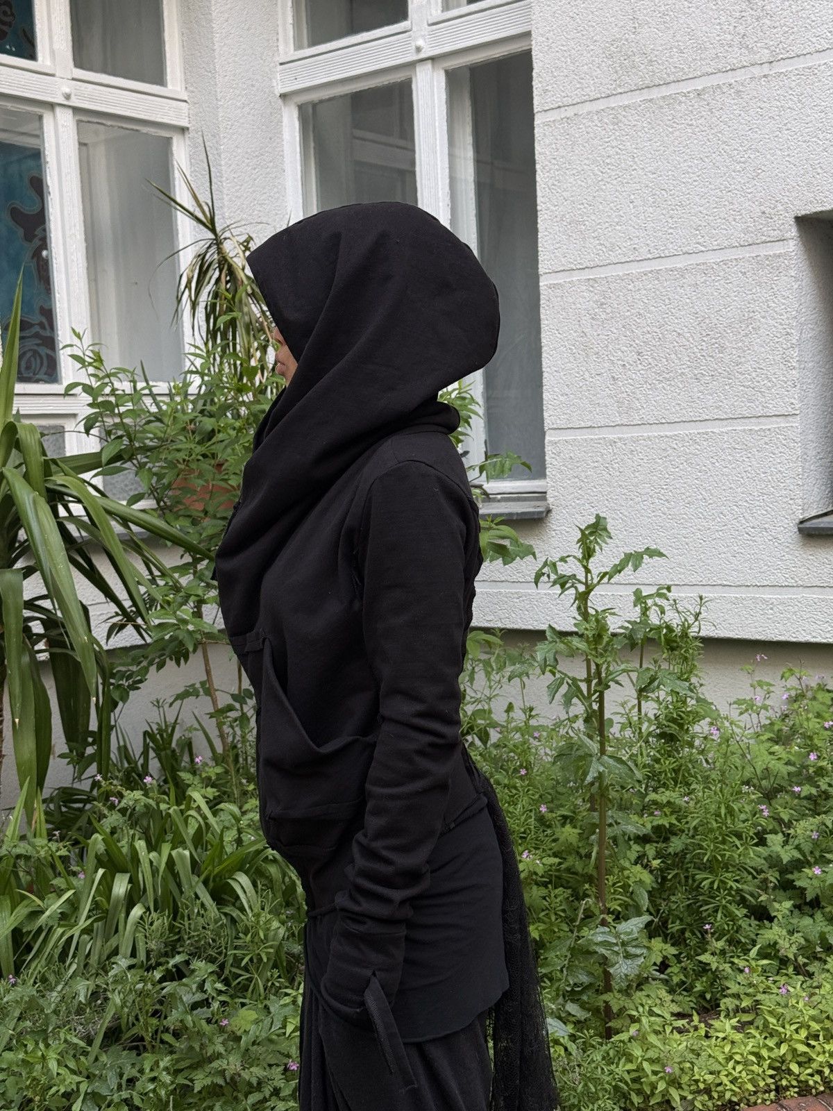 Barbara I Gongini Barbara gongini deconstructed hooded back zip hoodie Size XS / US 0-2 / IT 36-38 - 1 Thumbnail