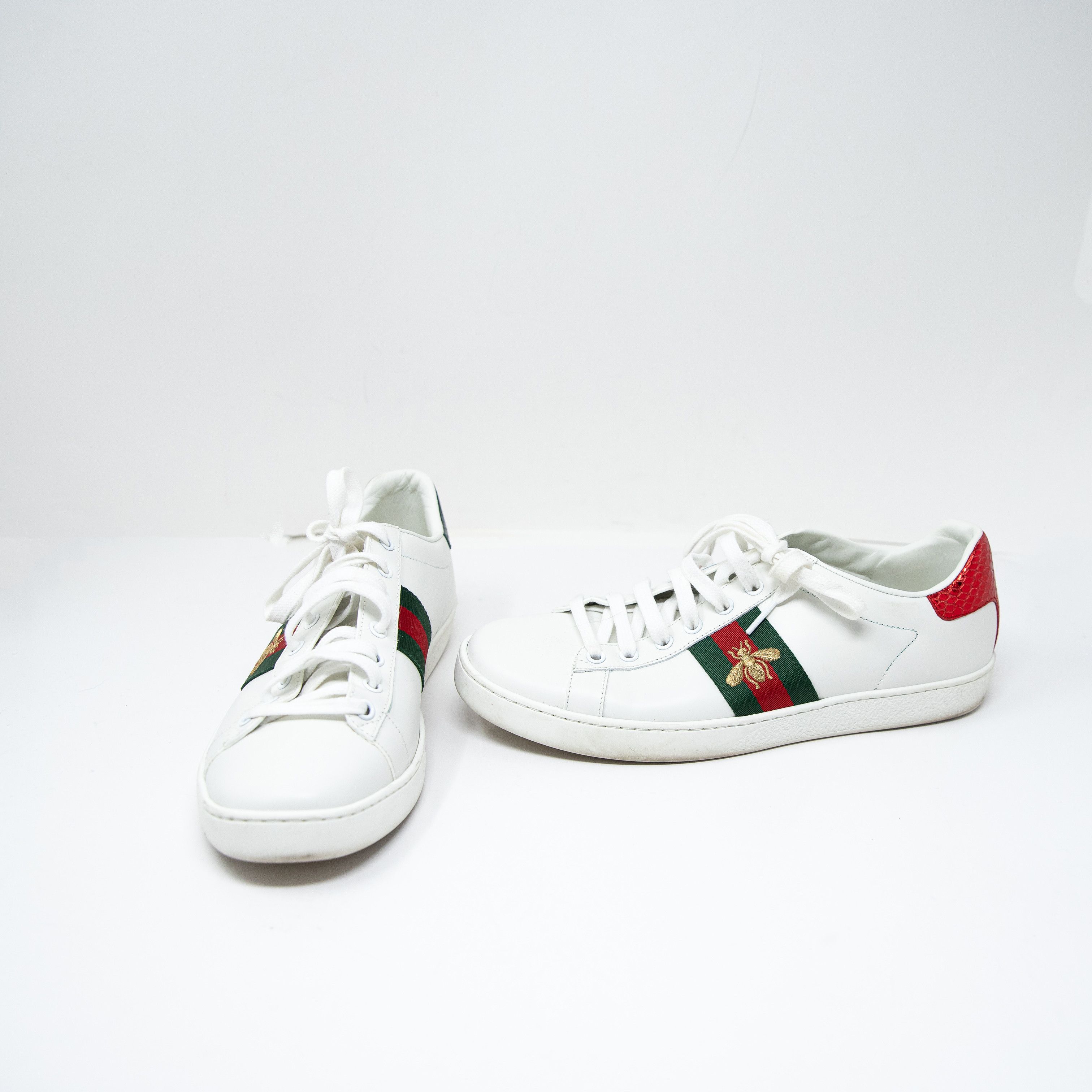 Gucci Women's Ace Genuine Leather Low