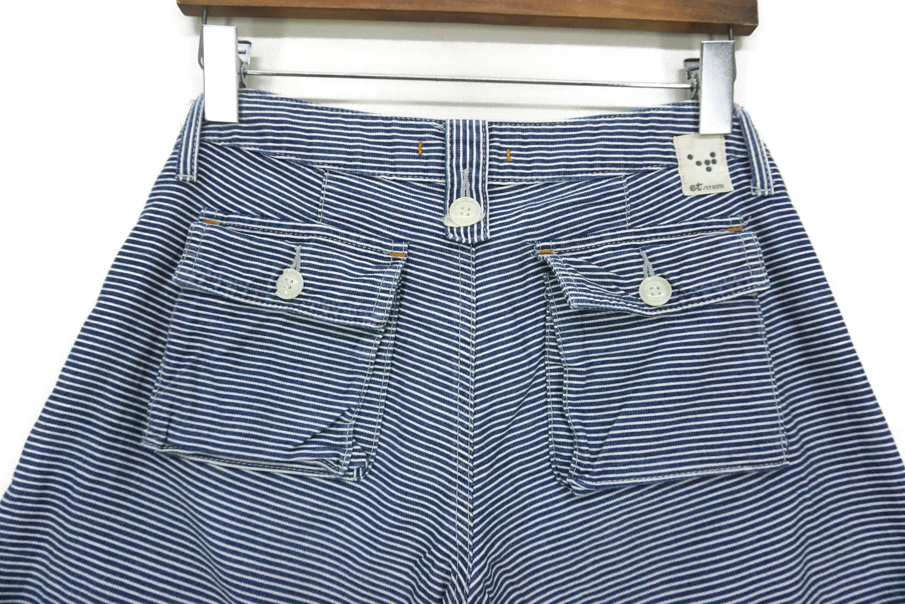 Japanese Brand Et Boite Jeans fit W29xL28 Low-Rise Ankle Baker Denim Size 25" / US 0 / IT 36 - 8 Thumbnail