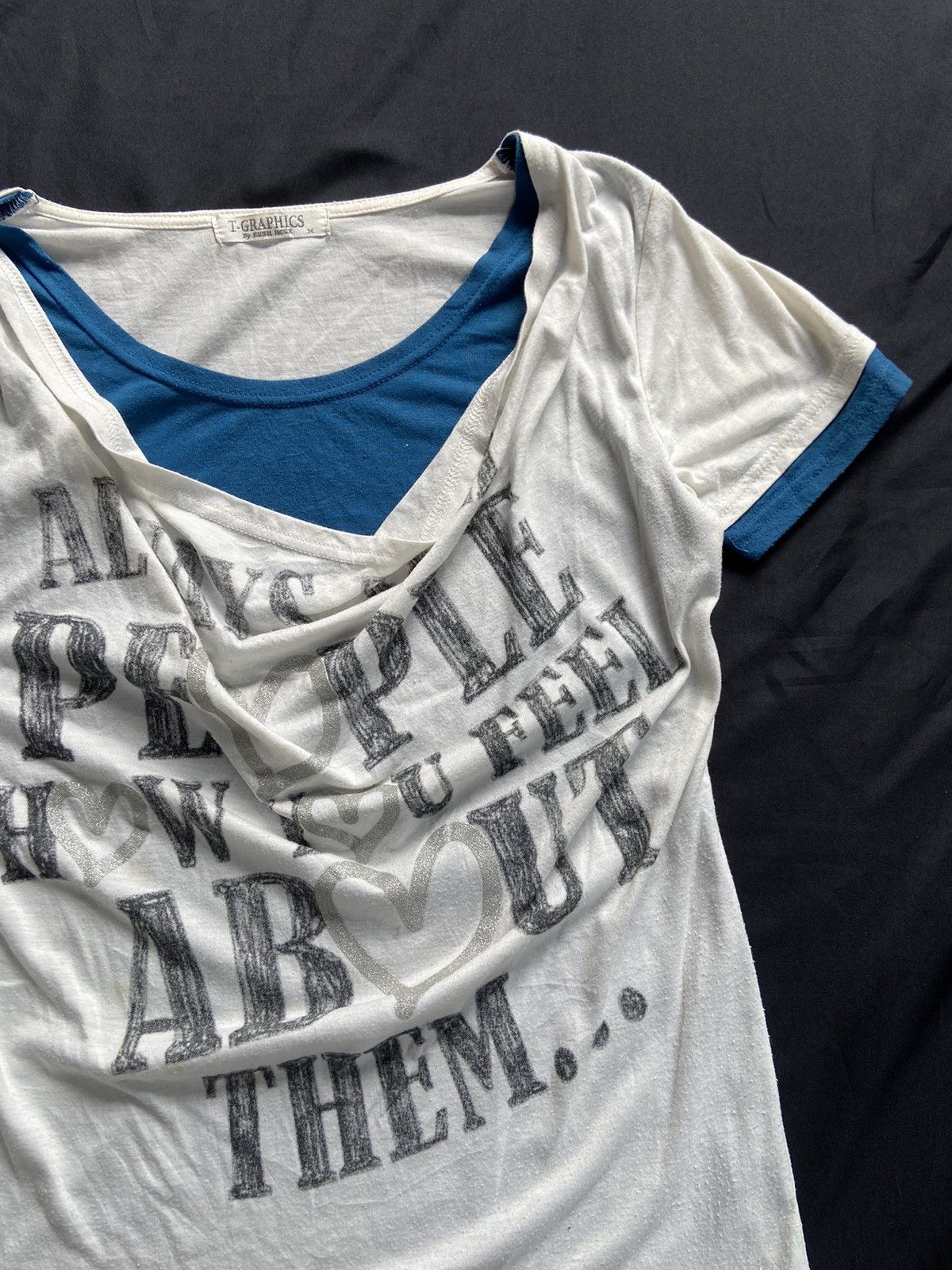 Beauty Beast × Hysteric Glamour × Japanese Brand DOUBLE LAYER RUSH HOUR TEE SHIRT Size US S / EU 44-46 / 1 - 4 Thumbnail