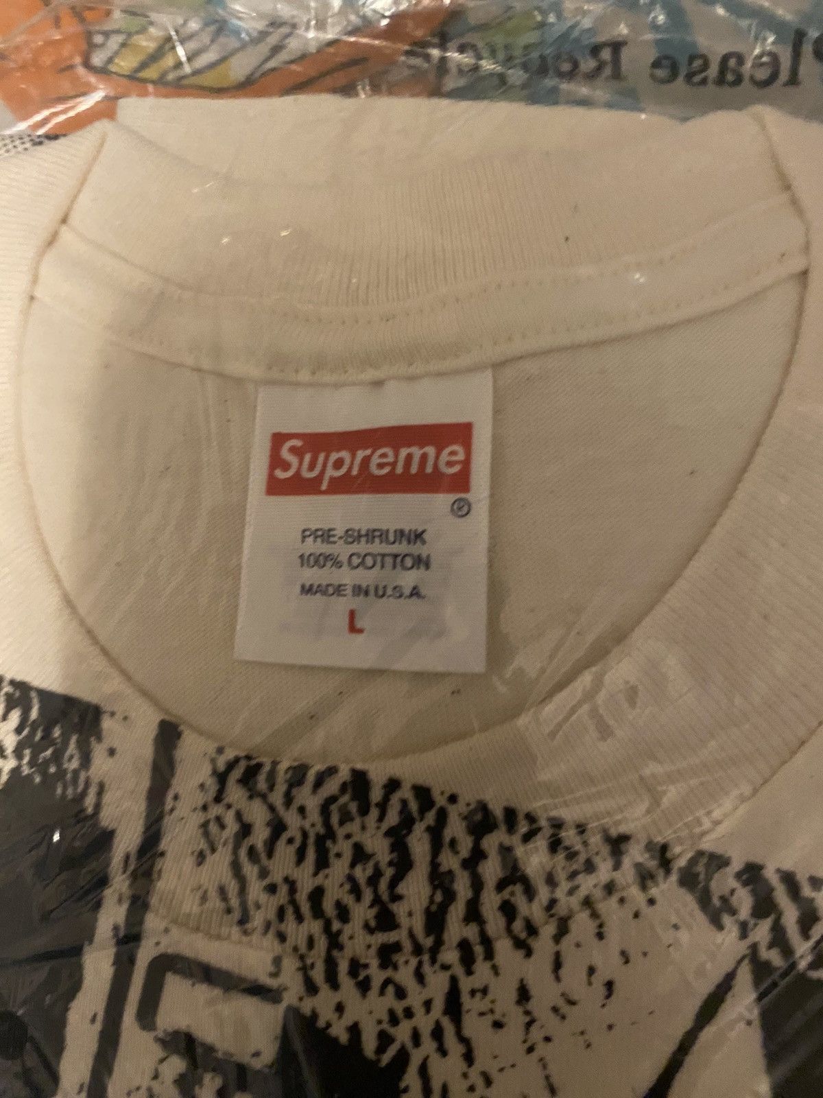 Supreme Collage Tee Natural Large