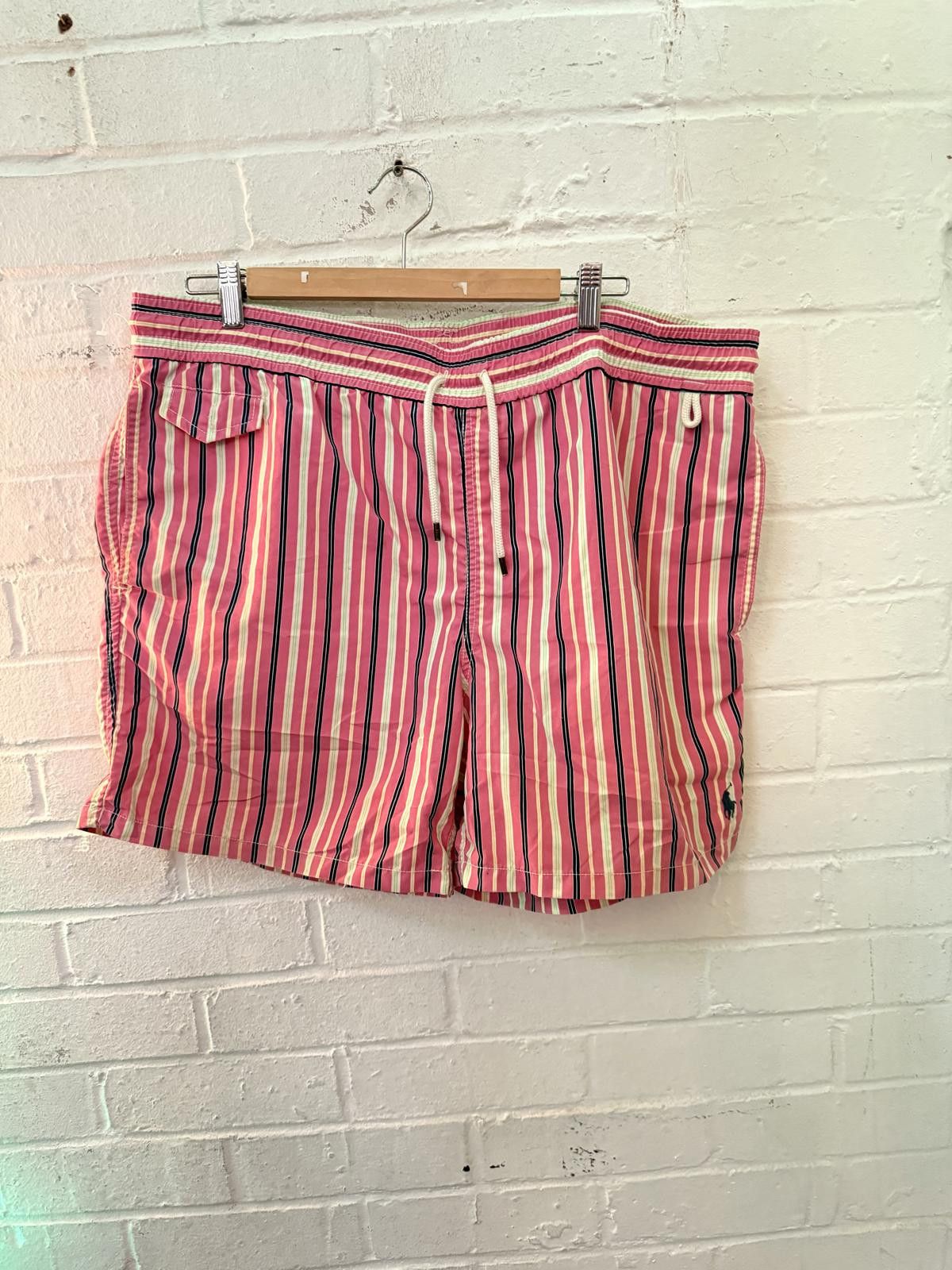 Polo Ralph Lauren Polo Ralph Lauren Men's Striped Swim Trunks XL Size US 36 / EU 52 - 1 Thumbnail