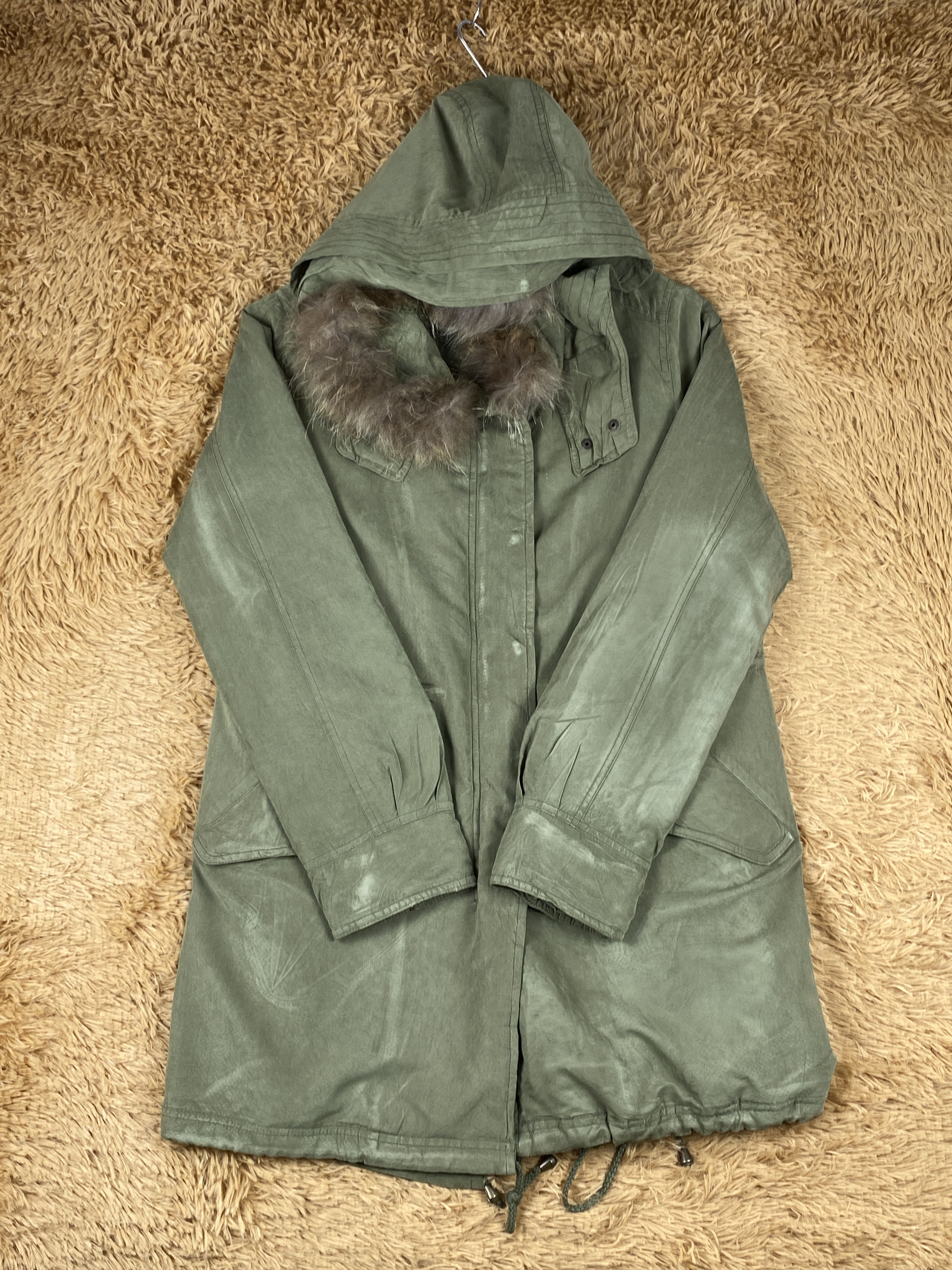 Japanese Brand Vintage Cutie Blonde Sherpa Lining Jacket Military J1840 Size US S / EU 44-46 / 1 - 4 Thumbnail