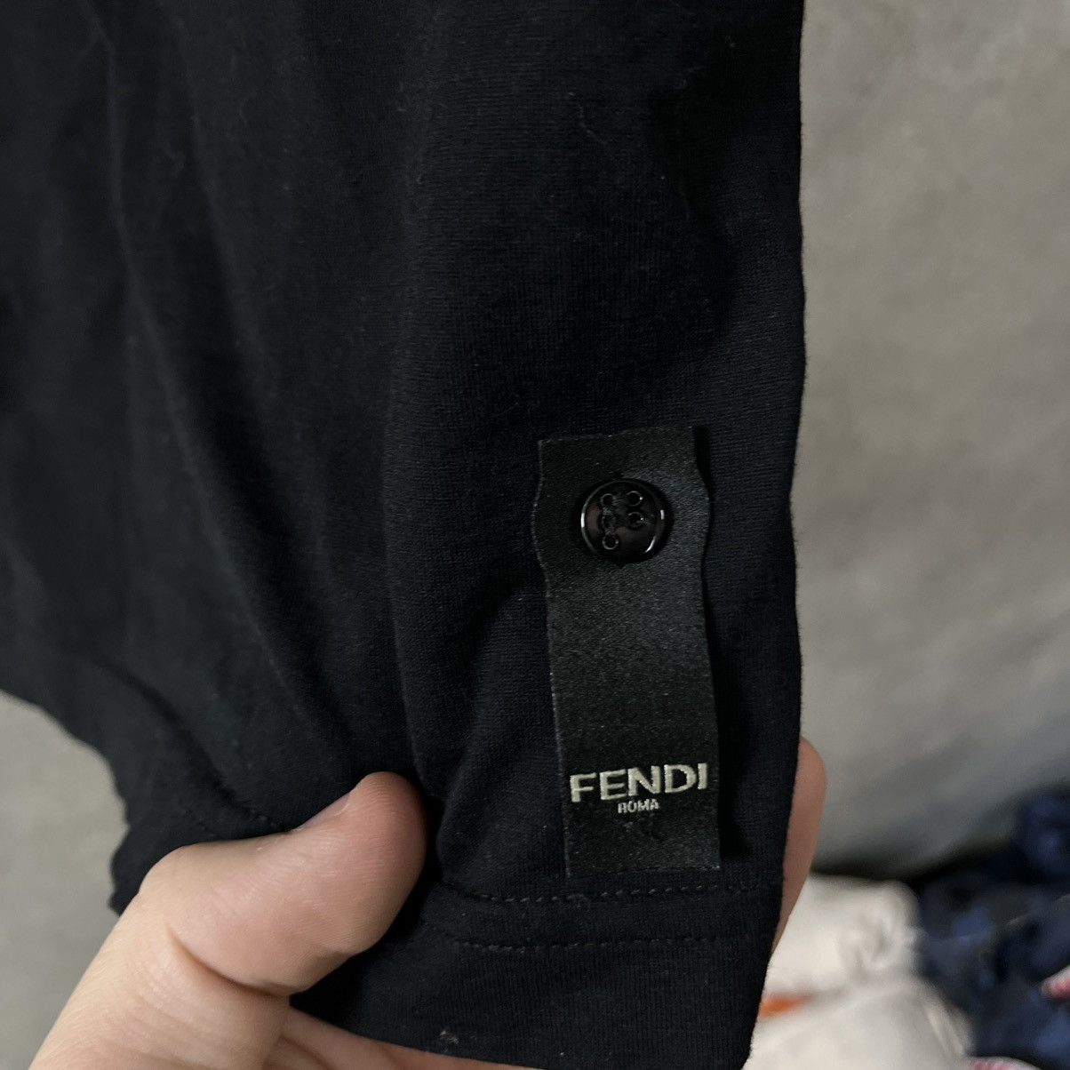 Fendi Fendi Bug Eyes T-shirt Black Size US L / EU 52-54 / 3 - 6 Thumbnail
