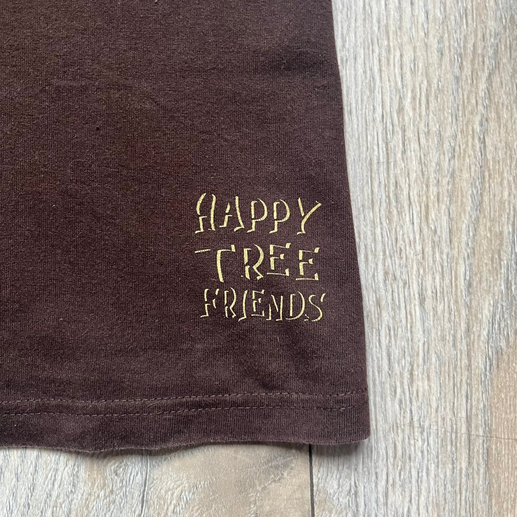 Vintage Happy Tree Friends 2005 Lumpy Fan Brown Tee Size US S / EU 44-46 / 1 - 6 Thumbnail