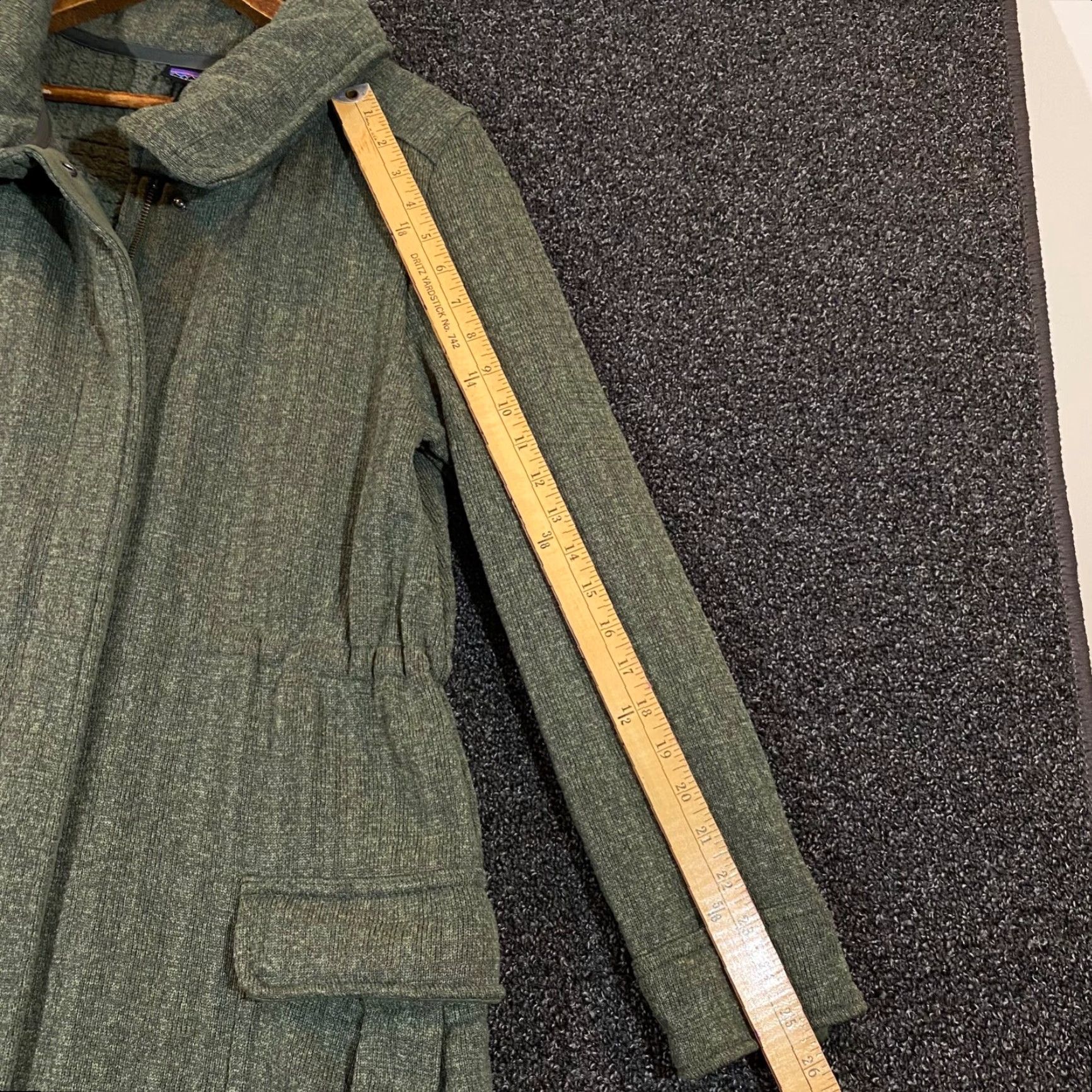 Patagonia PATAGONIA Brand Jacket Womens Medium Green Parka Coat Full Zip Green Pockets Winter Size M / US 6-8 / IT 42-44 - 7 Thumbnail
