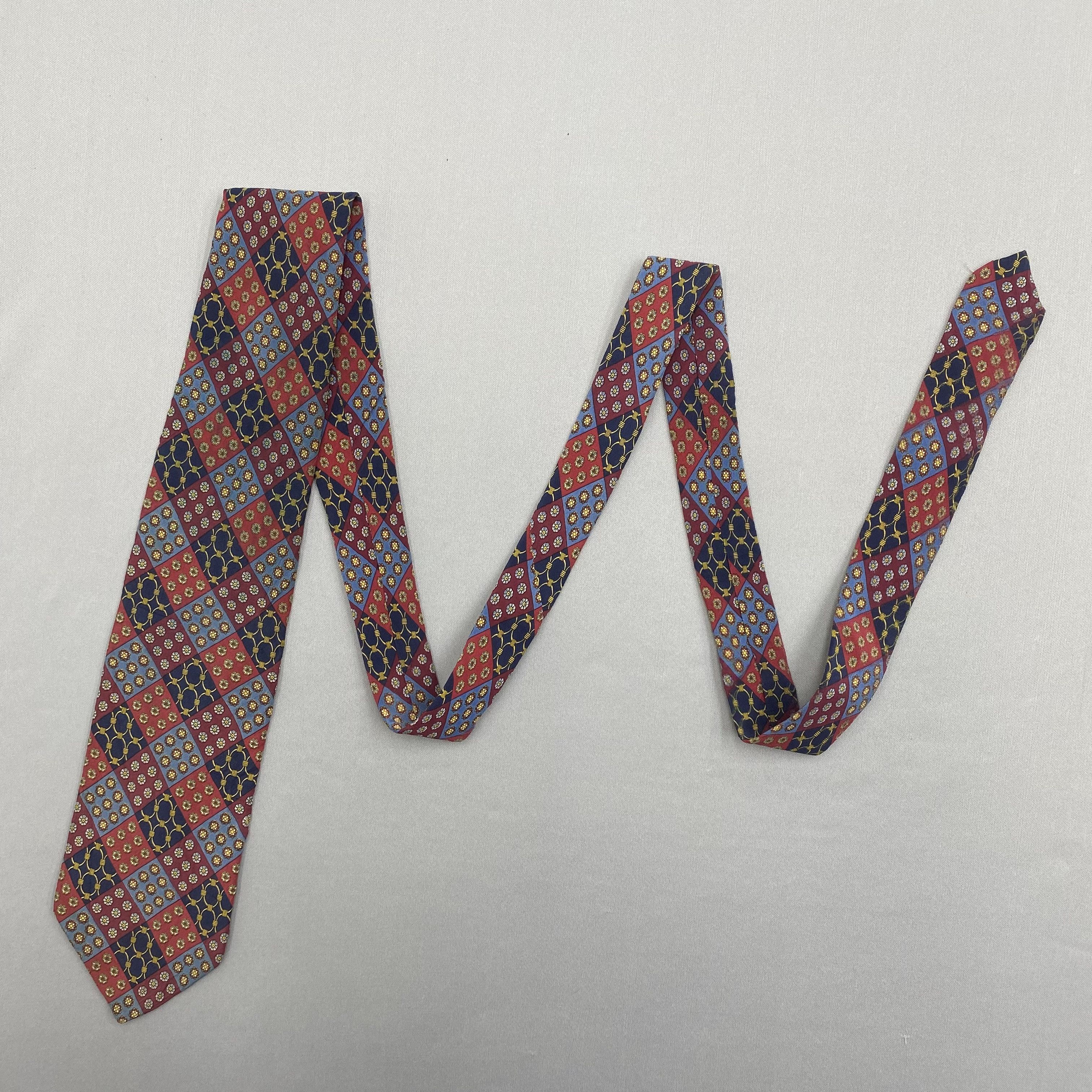 Christian Dior Monsieur Vintage Christian Dior SILK Necktie Cravate Pure Silk Size ONE SIZE - 5 Thumbnail