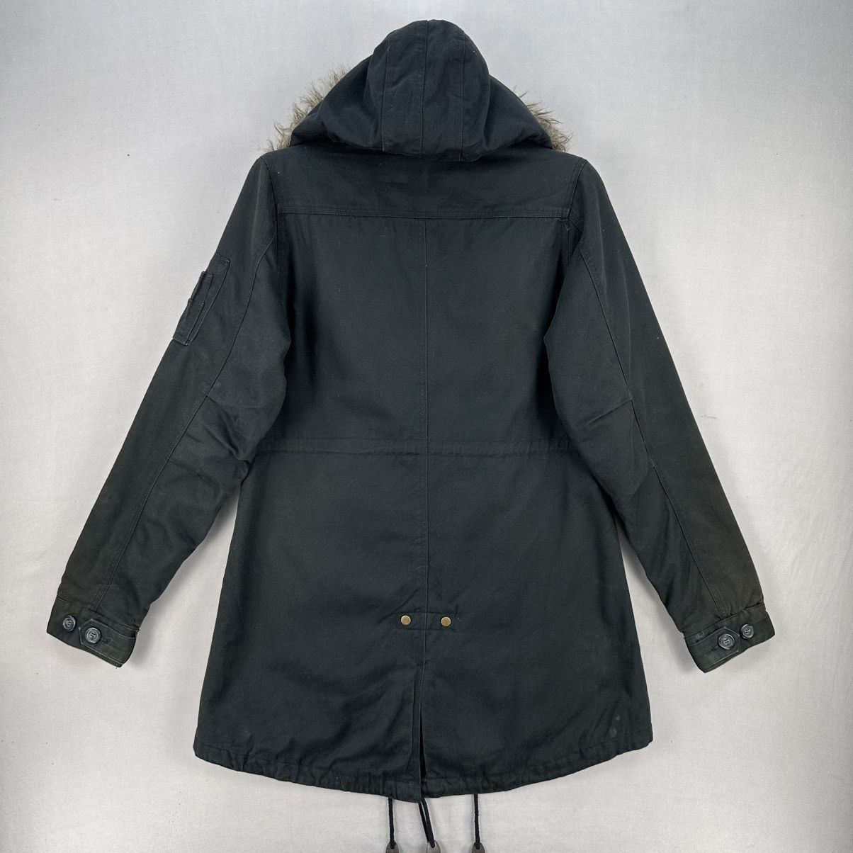 Japanese Brand Vintage If Six Was Nine Punk Fishtail Parka Jacket for Women Size S / US 4 / IT 40 - 4 Thumbnail