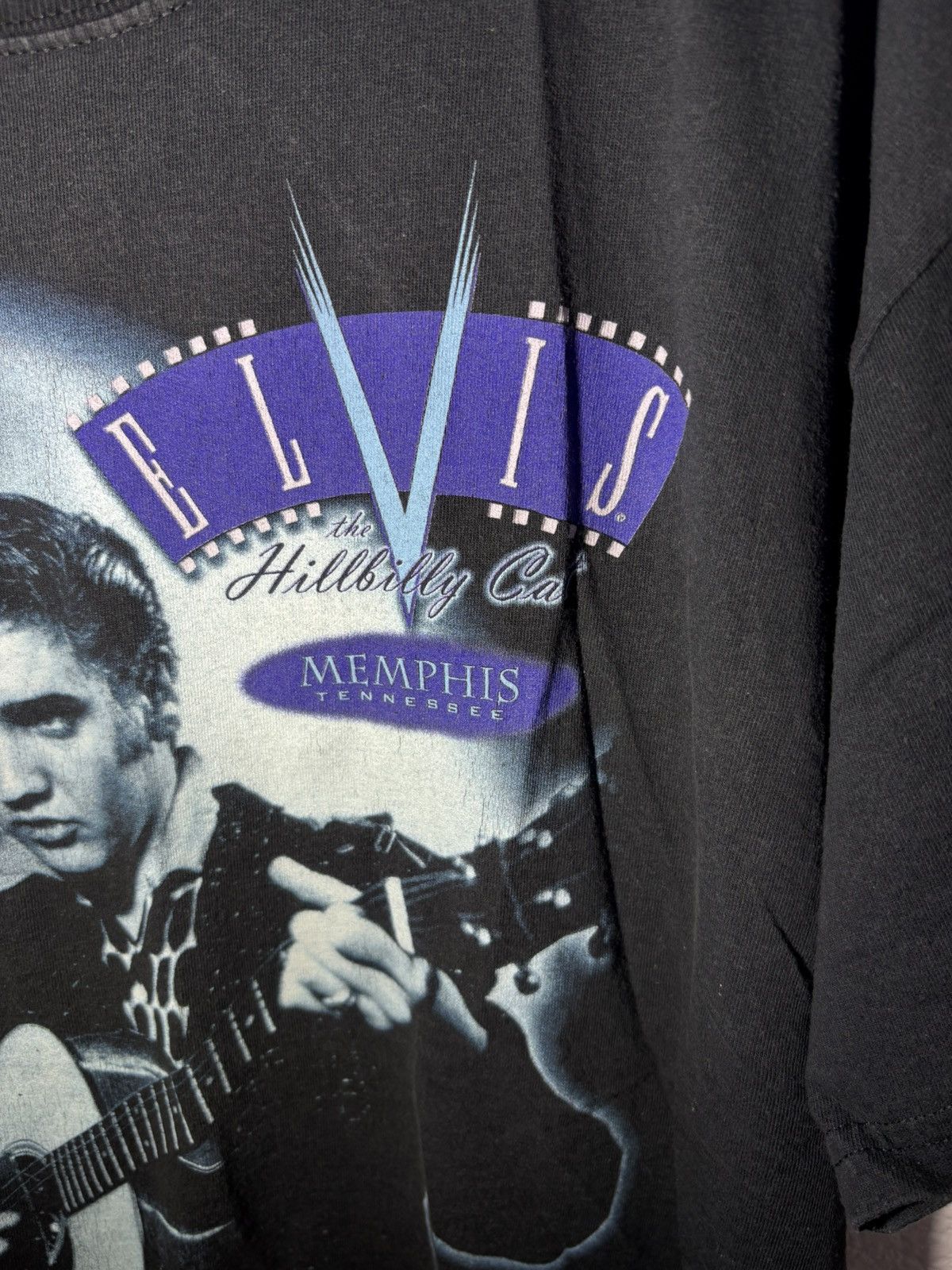 Delta Vintage Elvis Presley The Hillbilly Cat Memphis shirt Sz L Size US L / EU 52-54 / 3 - 9 Thumbnail