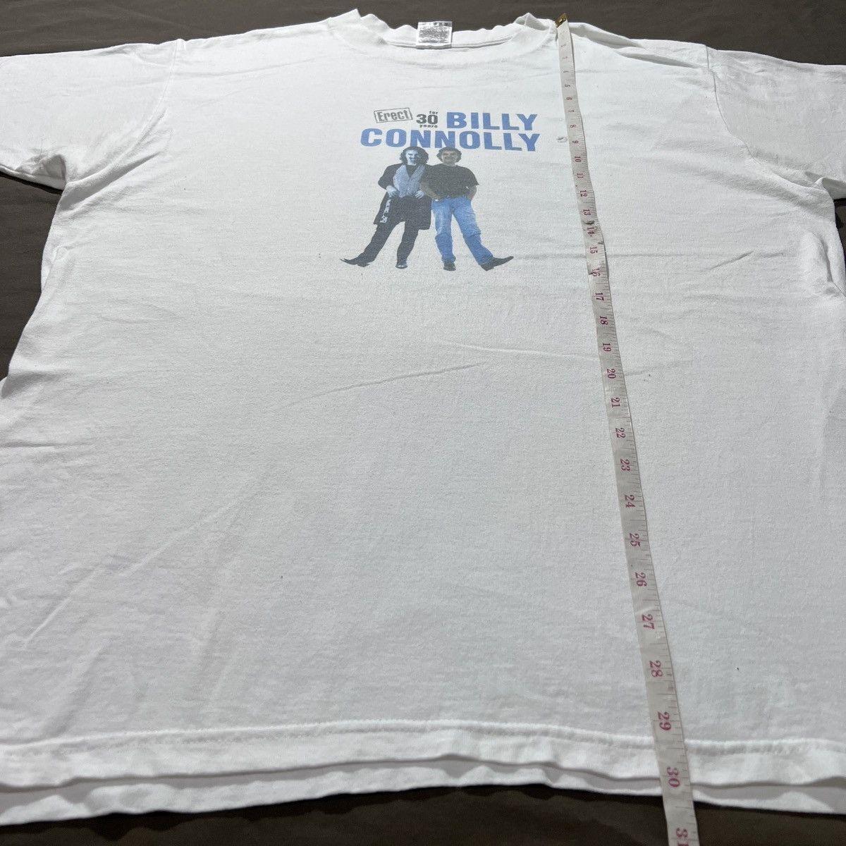 Band Tees Vintage Billy Connolly Promo Tee XL musical Scottish comedy Size US XL / EU 56 / 4 - 10 Thumbnail