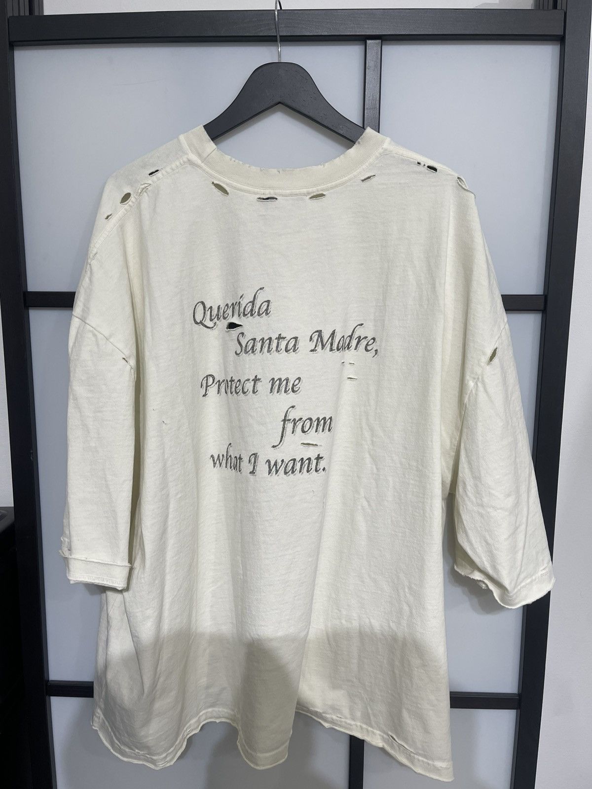 Willy Chavarria Willy Chavarria Madre Tee Sz M Size US M / EU 48-50 / 2 - 2 Thumbnail
