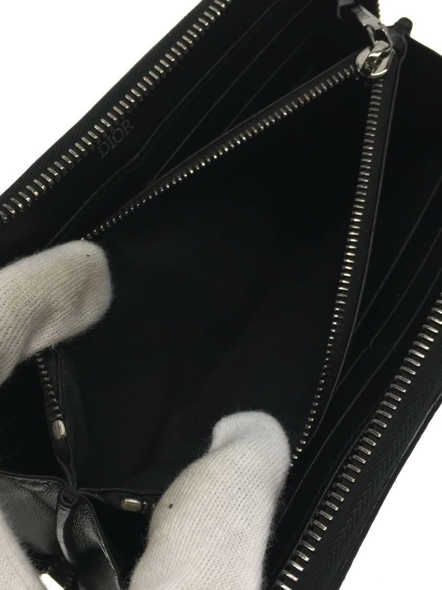 Dior Dior Leather Long Wallet Black Size ONE SIZE - 5 Thumbnail