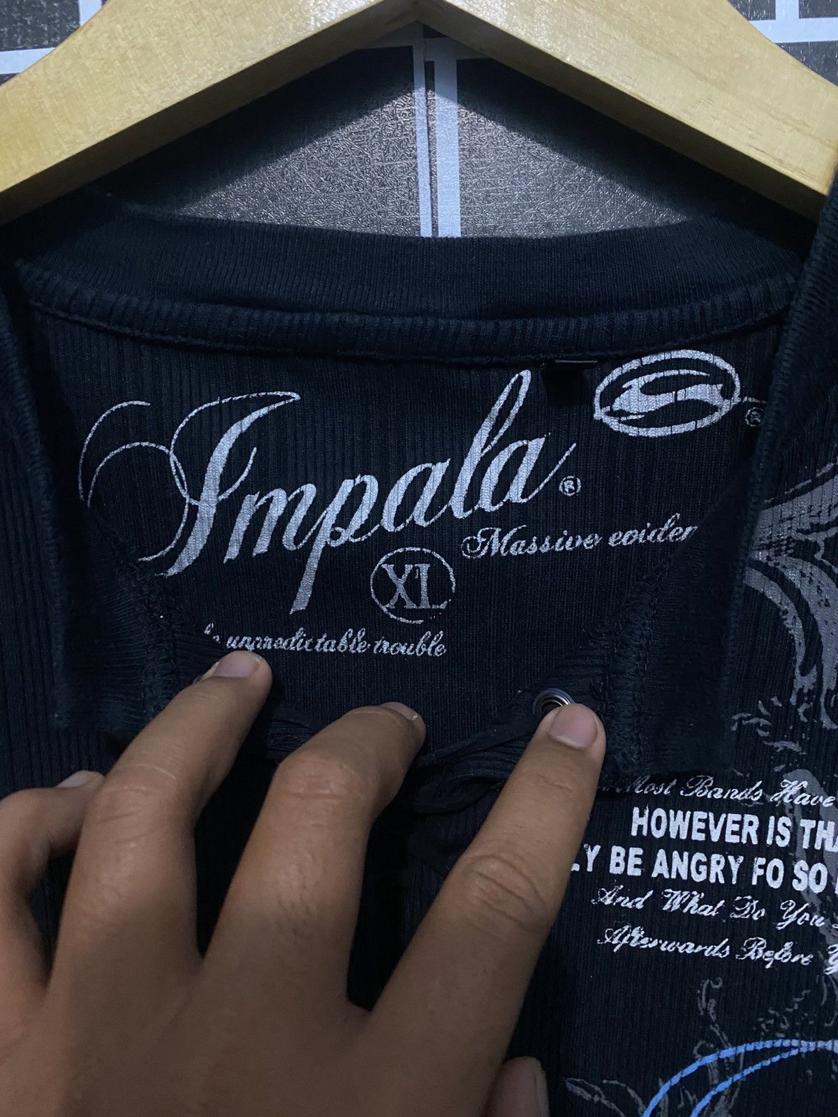 Japanese Brand Impala desperate measures tank top Size US XL / EU 56 / 4 - 4 Thumbnail