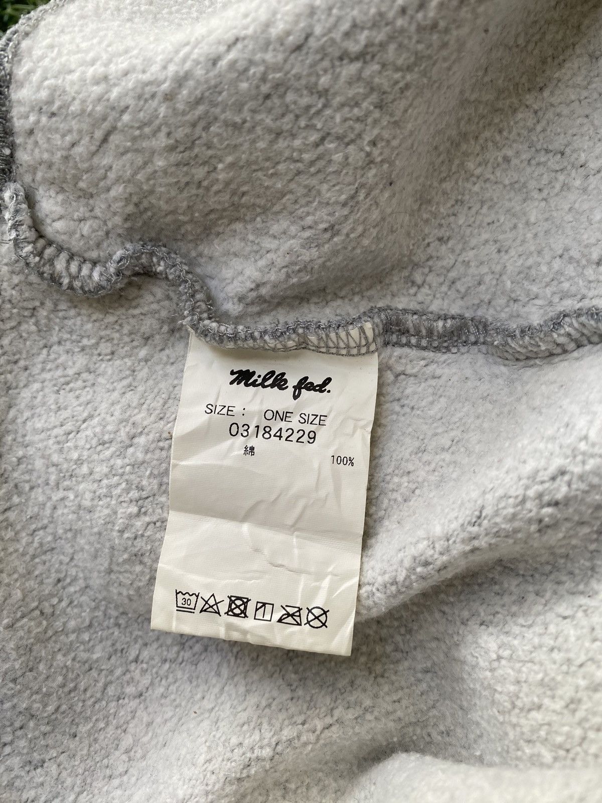 Japanese Brand Milkfed. Rainbow Wording Boxy Sweatshirts Size US L / EU 52-54 / 3 - 6 Thumbnail