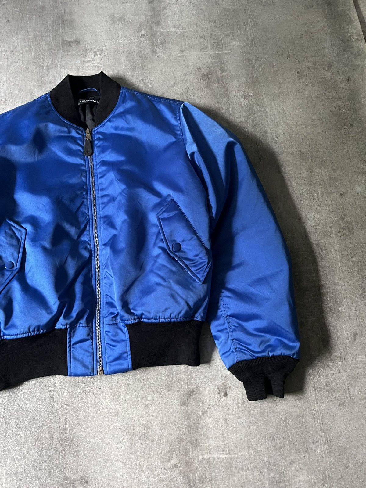 Balenciaga Balenciaga political campaign bomber jacket blue Size US M / EU 48-50 / 2 - 9 Thumbnail