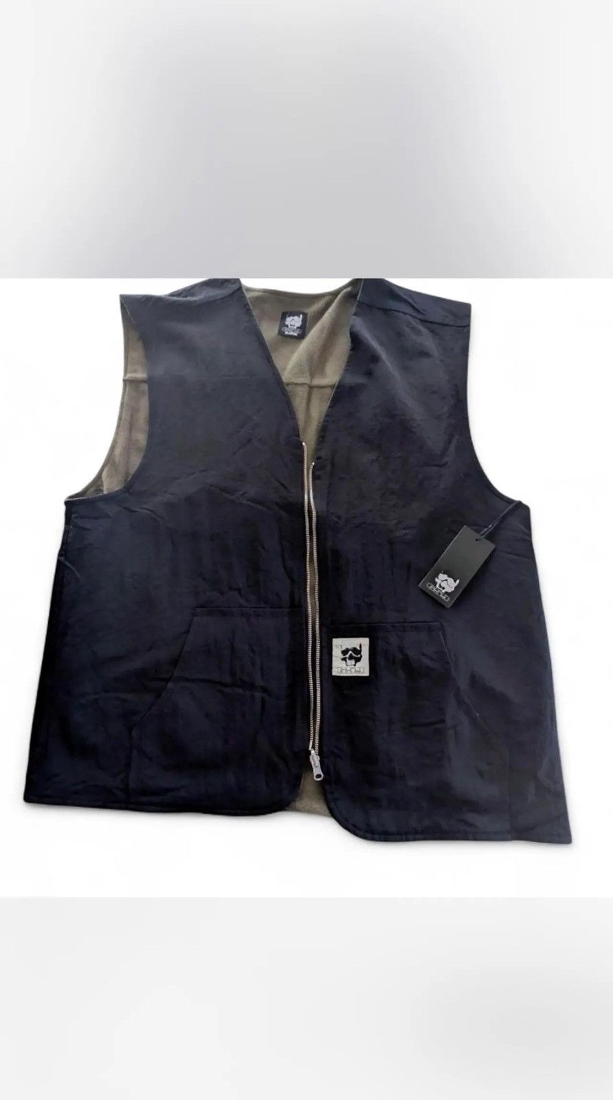 G59 Records G59 FLEECE VEST (BLACK) LARGE Size US L / EU 52-54 / 3 - 6 Thumbnail