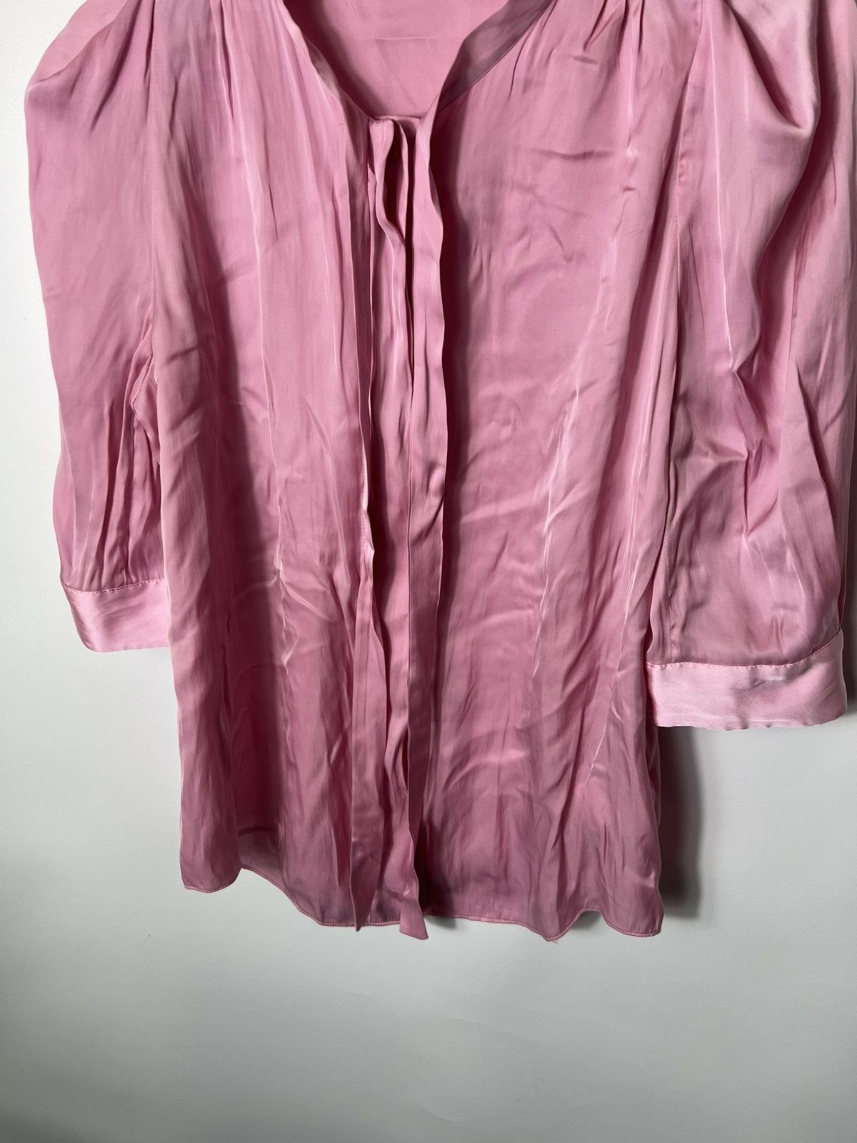 Zadig & Voltaire Vintage luxury Zadig & Voltaire 3/ sleeves Pink Blouse Size L / US 10 / IT 46 - 3 Thumbnail