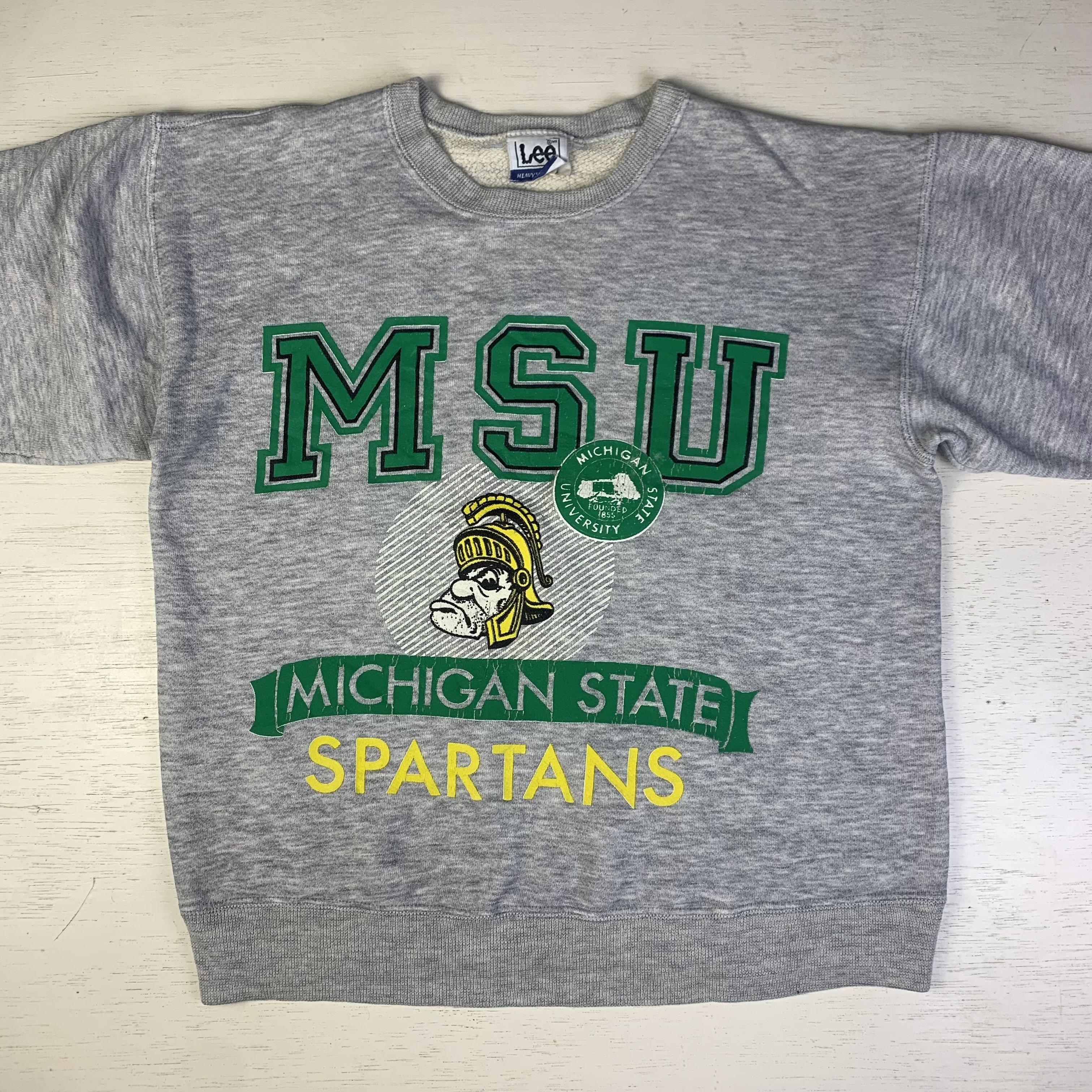 Lee Rare Vintage Michigan State University Spartans Sweatshirt Size US S / EU 44-46 / 1 - 14 Thumbnail