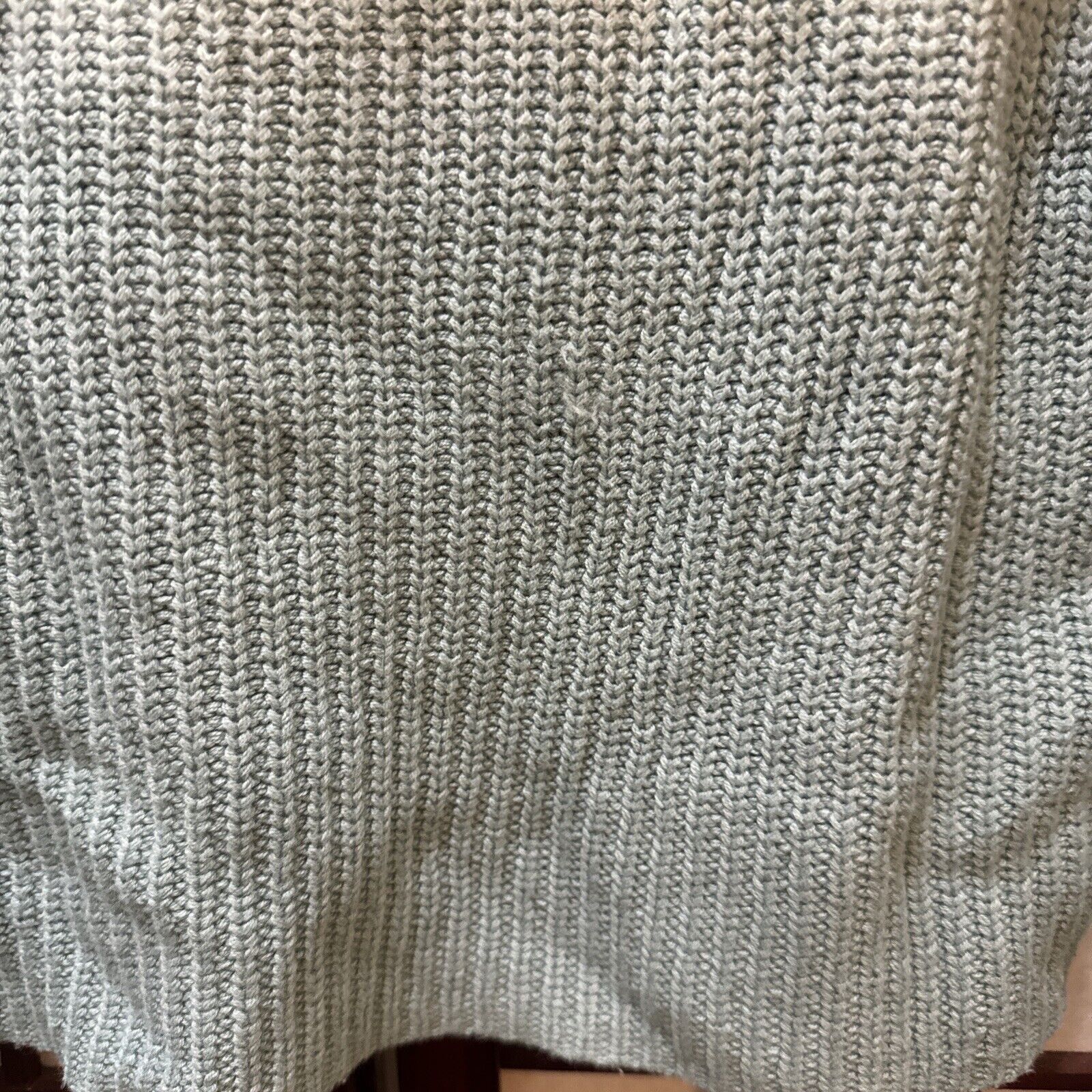 Other Justice Top Turquoise Ombre Sz 12 Pullover Chunky Cable Knit Size XL / US 12-14 / IT 48-50 - 6 Thumbnail