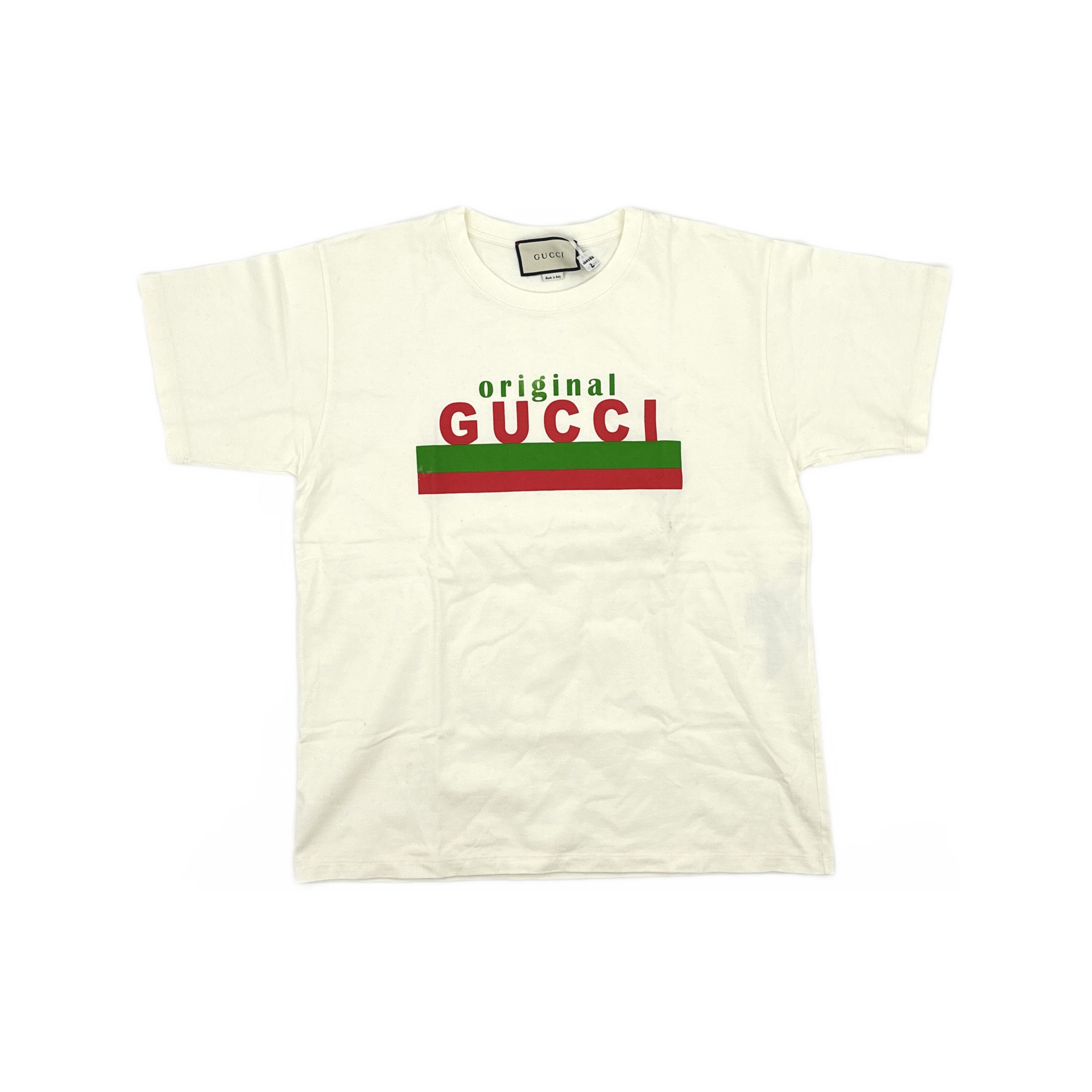 Gucci Gucci Original Logo T-Shirt Size US S Size US S / EU 44-46 / 1 - 1 Thumbnail