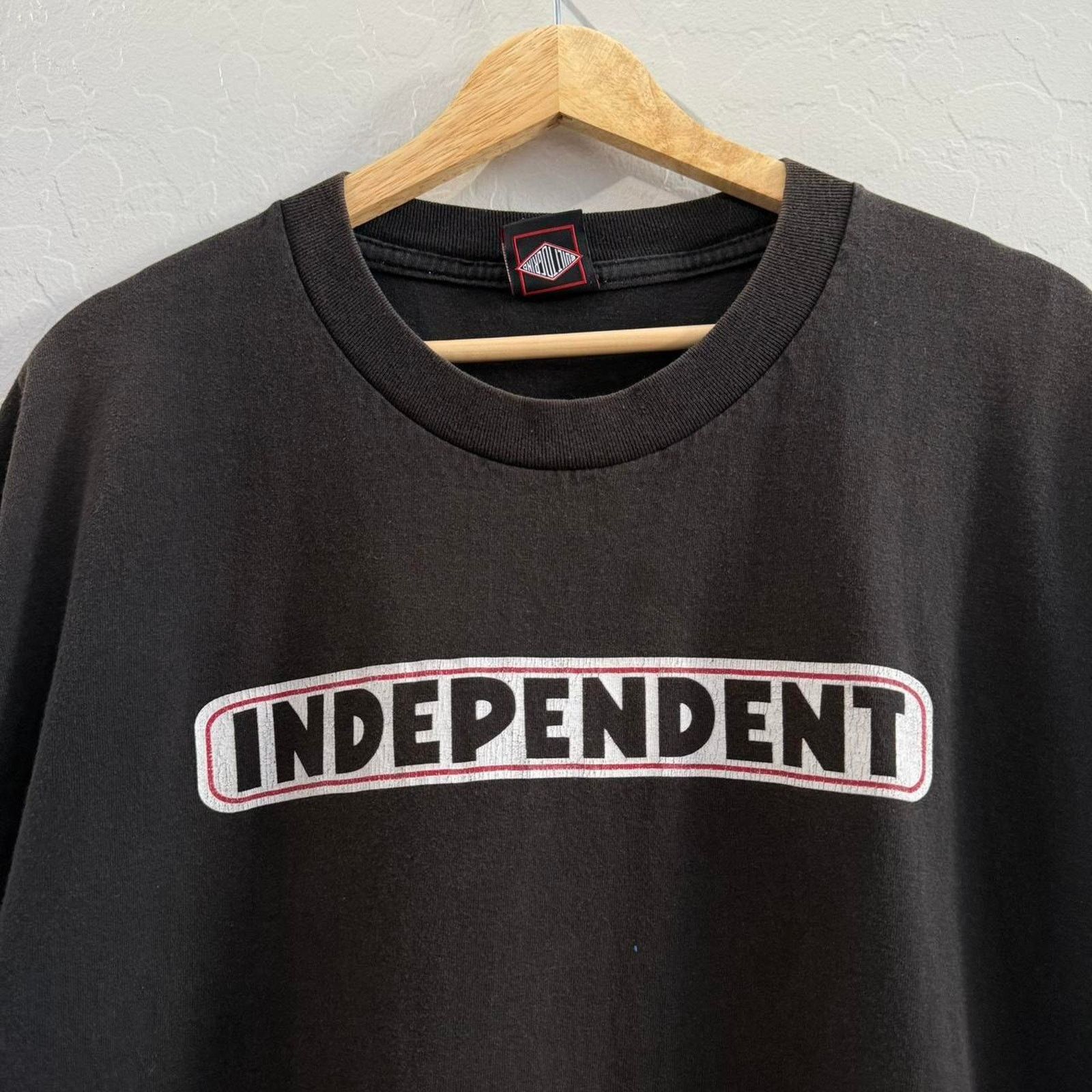 Independent Trading Co. Vintage 90s independent skate tee Size US XL / EU 56 / 4 - 2 Thumbnail