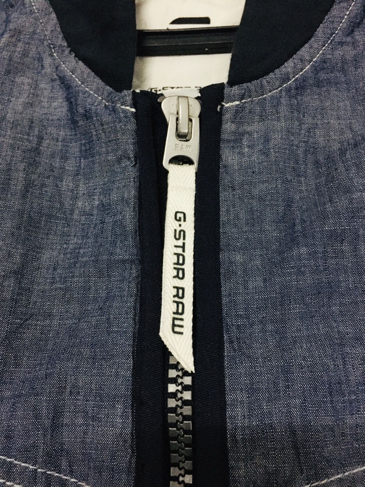 G-Star G Star Raw Zipper Light Jacket (19) Size US L / EU 52-54 / 3 - 13 Thumbnail