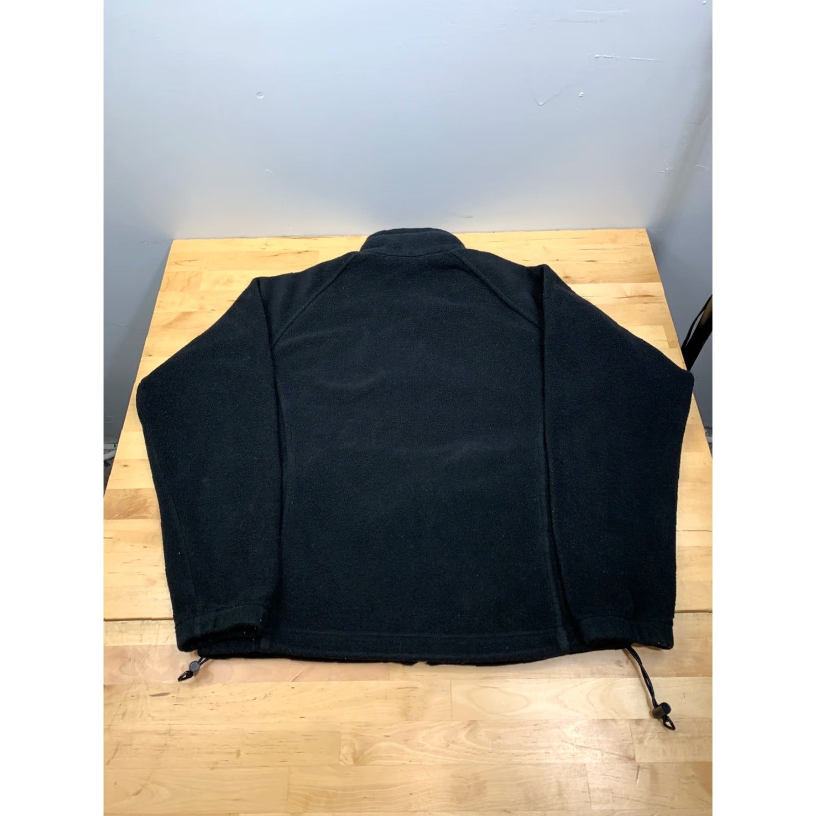 Vintage Columbia Fleece Jacket Women M Black Zip Casual Outdoor Hike Camp #6936 Size M / US 6-8 / IT 42-44 - 2 Thumbnail