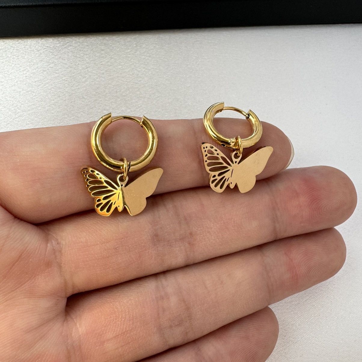 Other Butterfly Dangle Drop Earrings for Women Size ONE SIZE - 3 Thumbnail