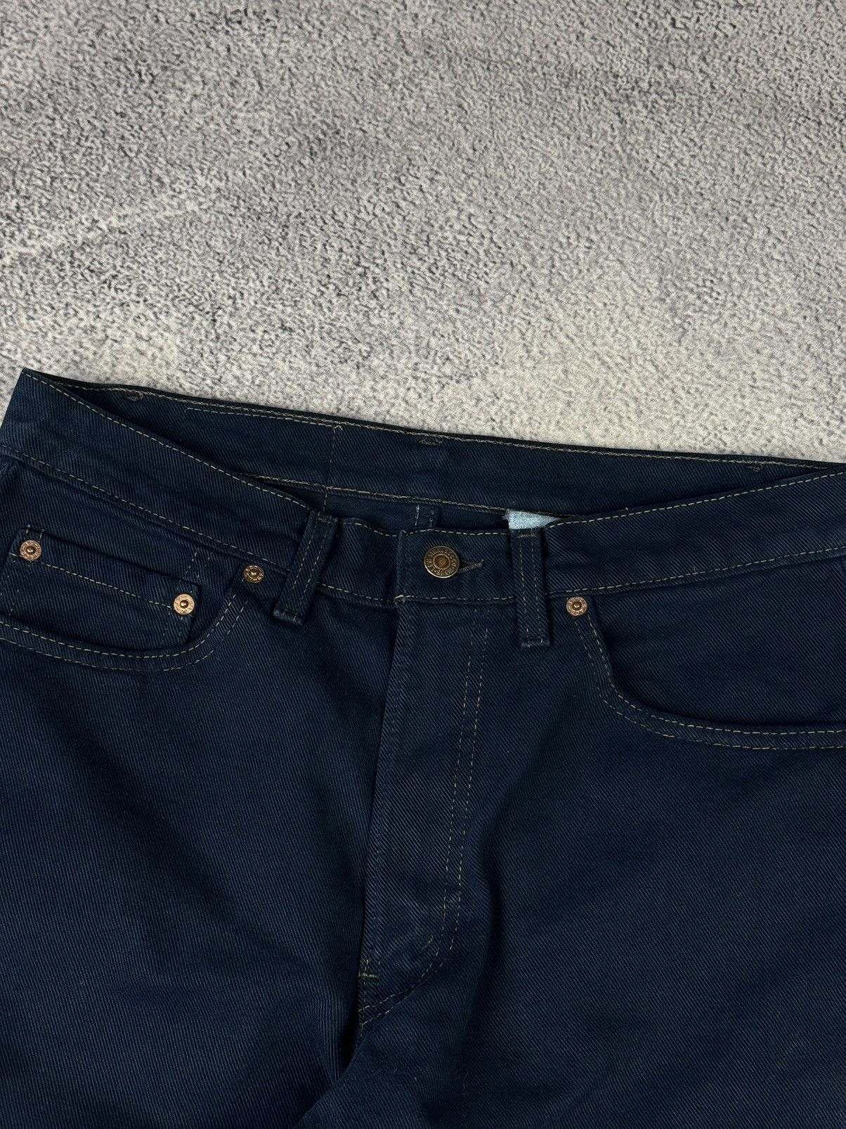 Levi's × Vintage Levis 554 Vintage Made In USA Blue Jeans Size US 33 - 5 Thumbnail