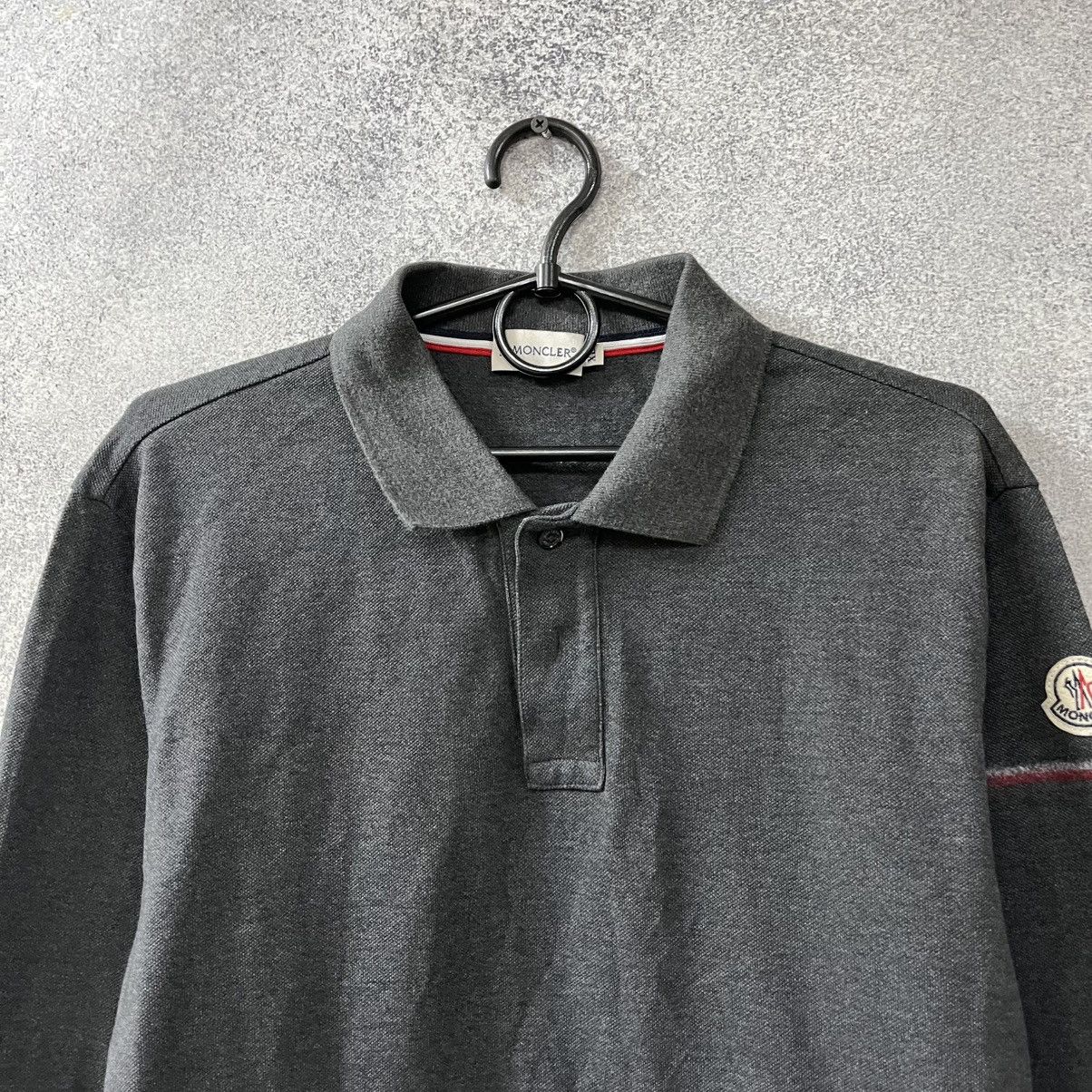 Moncler Moncler Polo Long Sleeve Size US XL / EU 56 / 4 - 4 Thumbnail