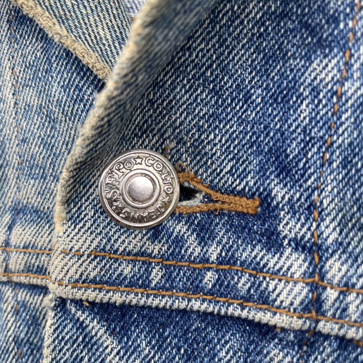 Japanese Brand × Vintage Japanese Brand SFP Denim Jacket Made In Japan Size US M / EU 48-50 / 2 - 10 Thumbnail