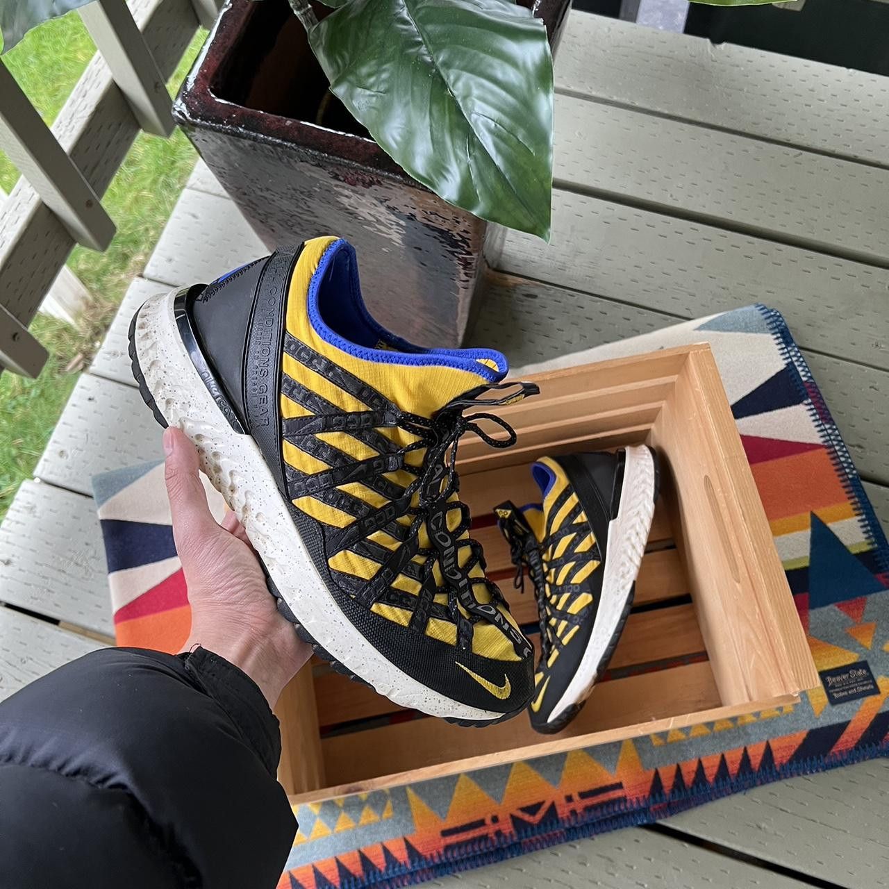 Nike ACG × Vintage Nike ACG React Terra Gobe Hiking Men Shoes Size US 12 / EU 45 - 4 Thumbnail
