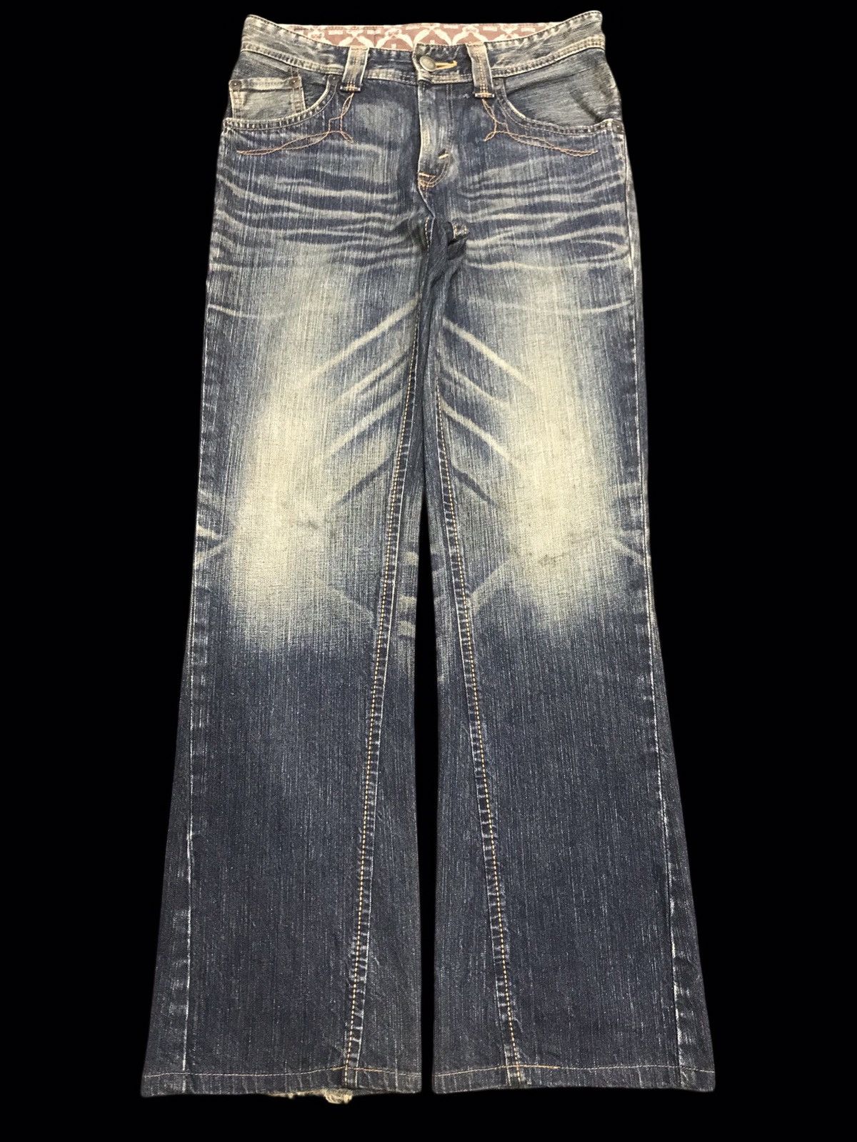💥FLARE💥ARCHIVAL EDWIN WSTERNER DOPE FADES FLARE DENIM F181