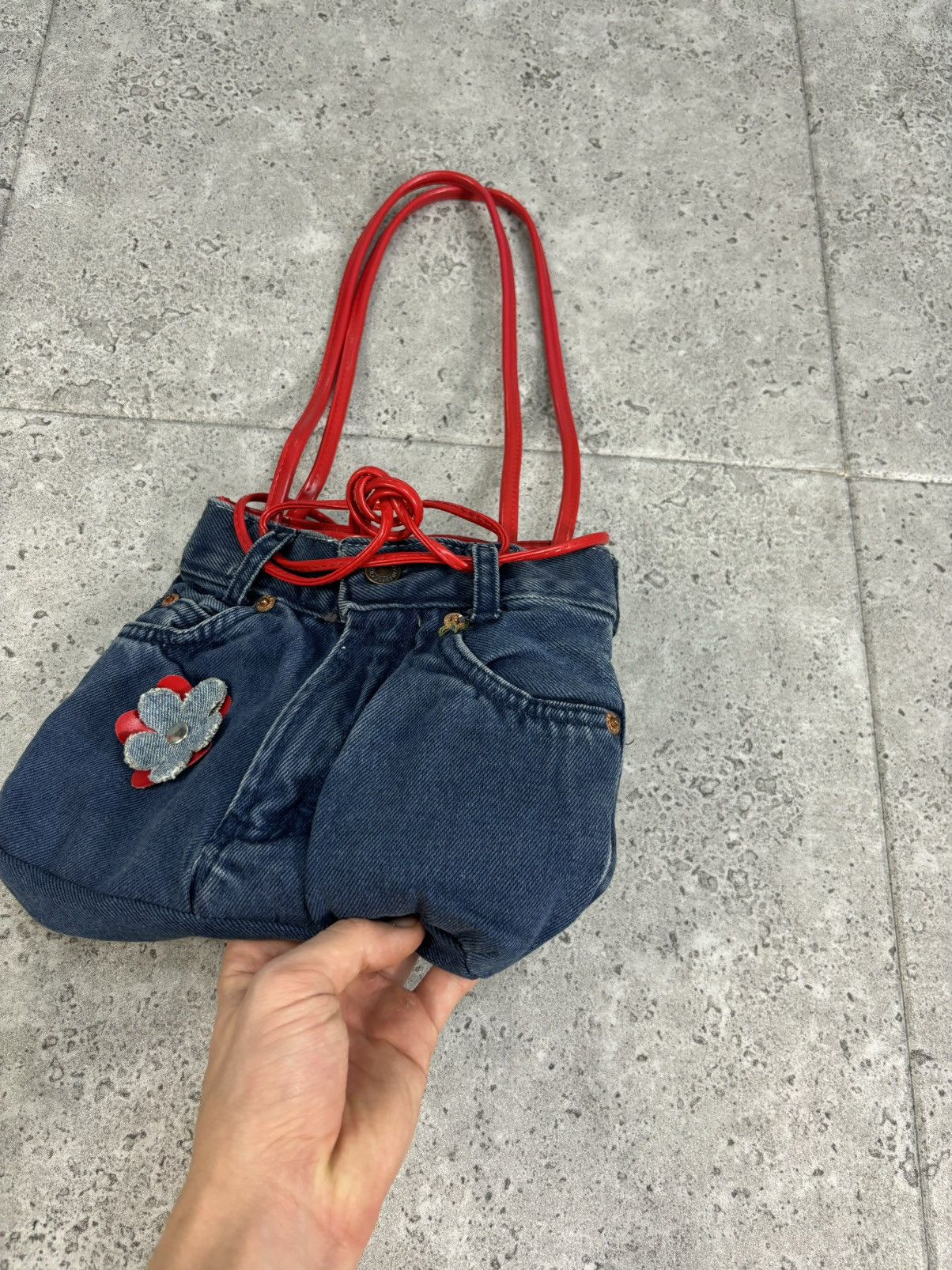 Vintage Grail Rare Japan Levis Bag Denim Hand Made Crafted Y2K 00s Size ONE SIZE - 6 Thumbnail