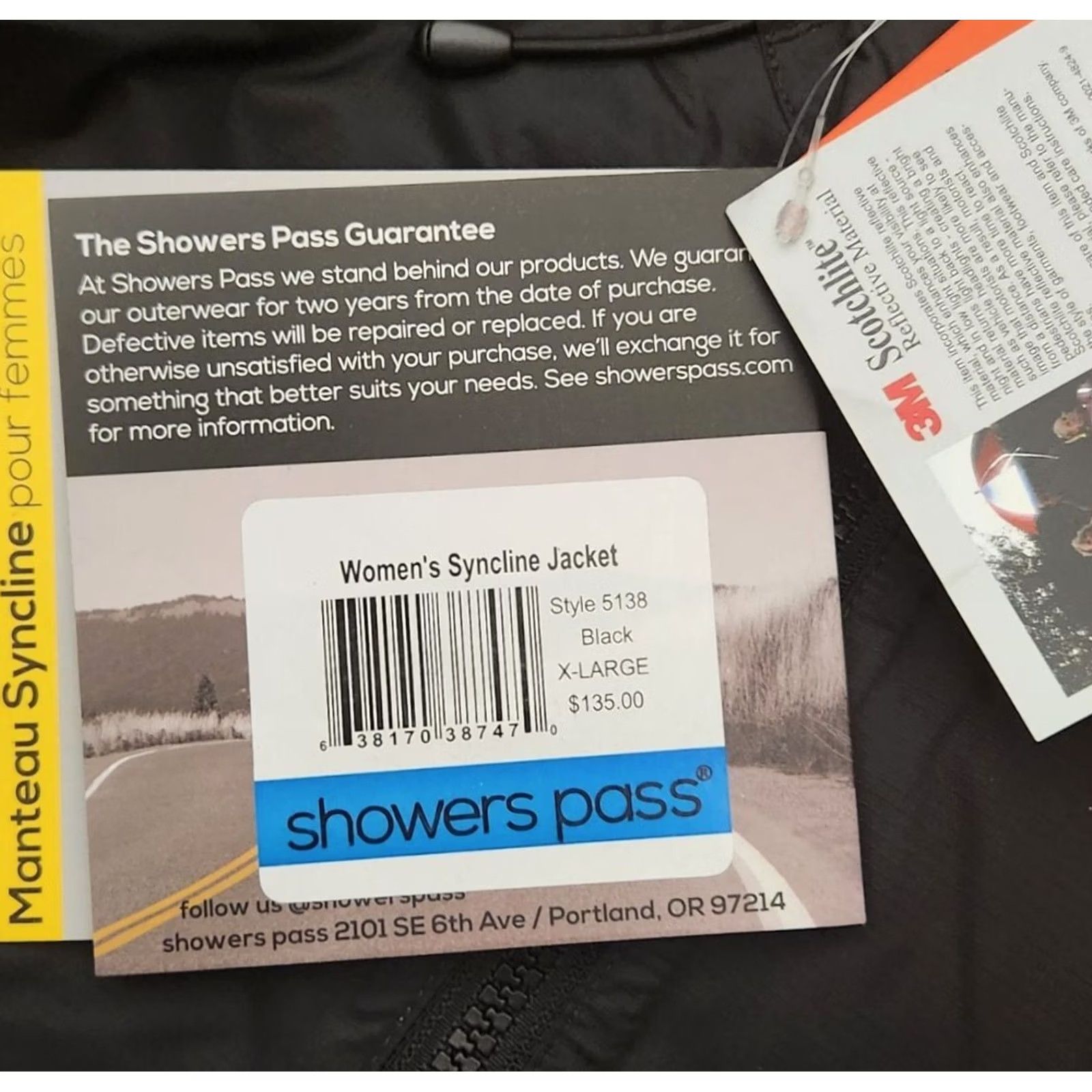 Vintage VINTAGE Showers Pass Syncline Black XL NEW Jacket - Women's Size XL / US 12-14 / IT 48-50 - 2 Thumbnail