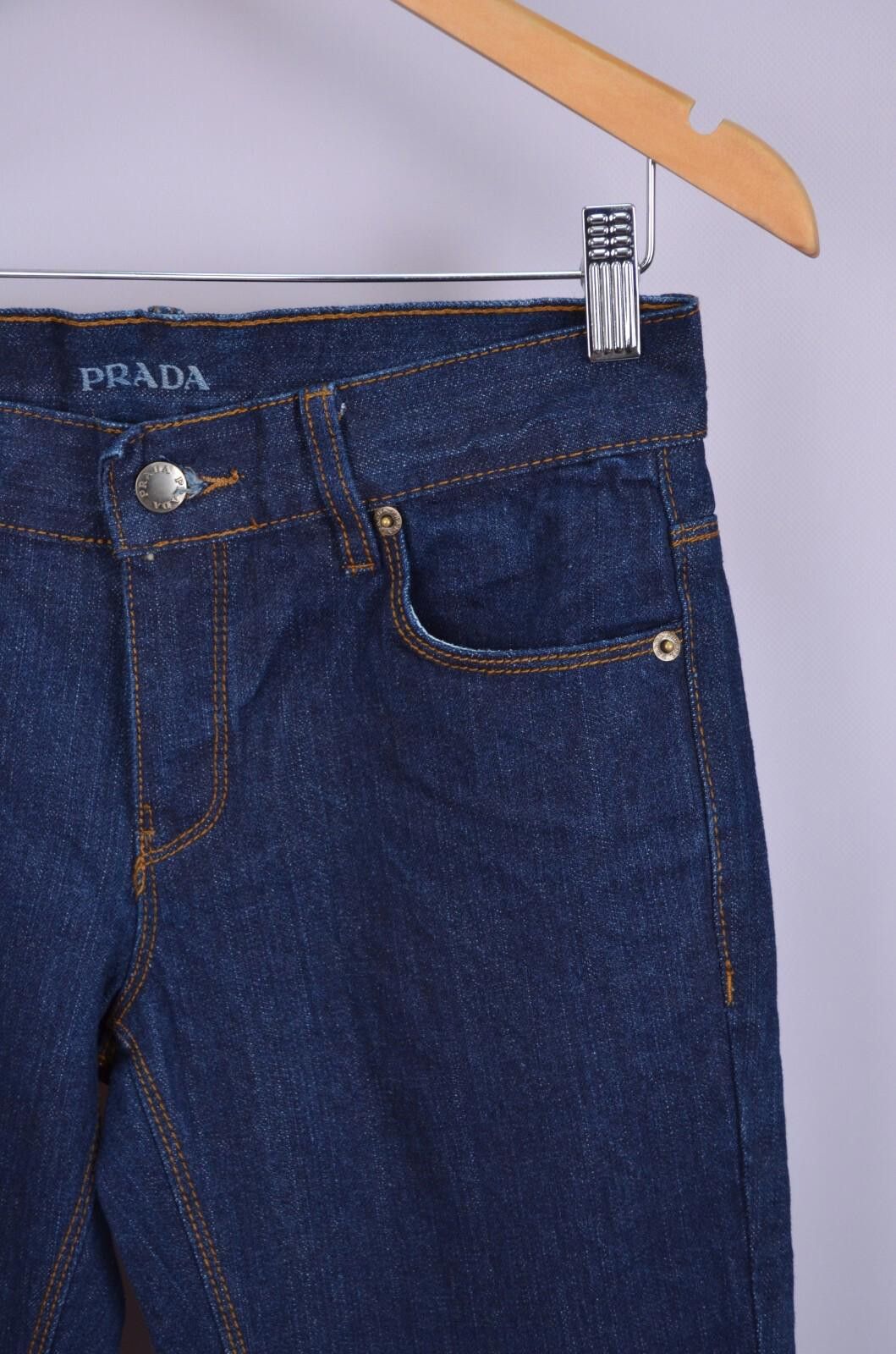 Prada Prada Denim Womens Jeans Red Tab Nylon Size IT 40, 42 Size 28" / US 6 / IT 42 - 5 Thumbnail