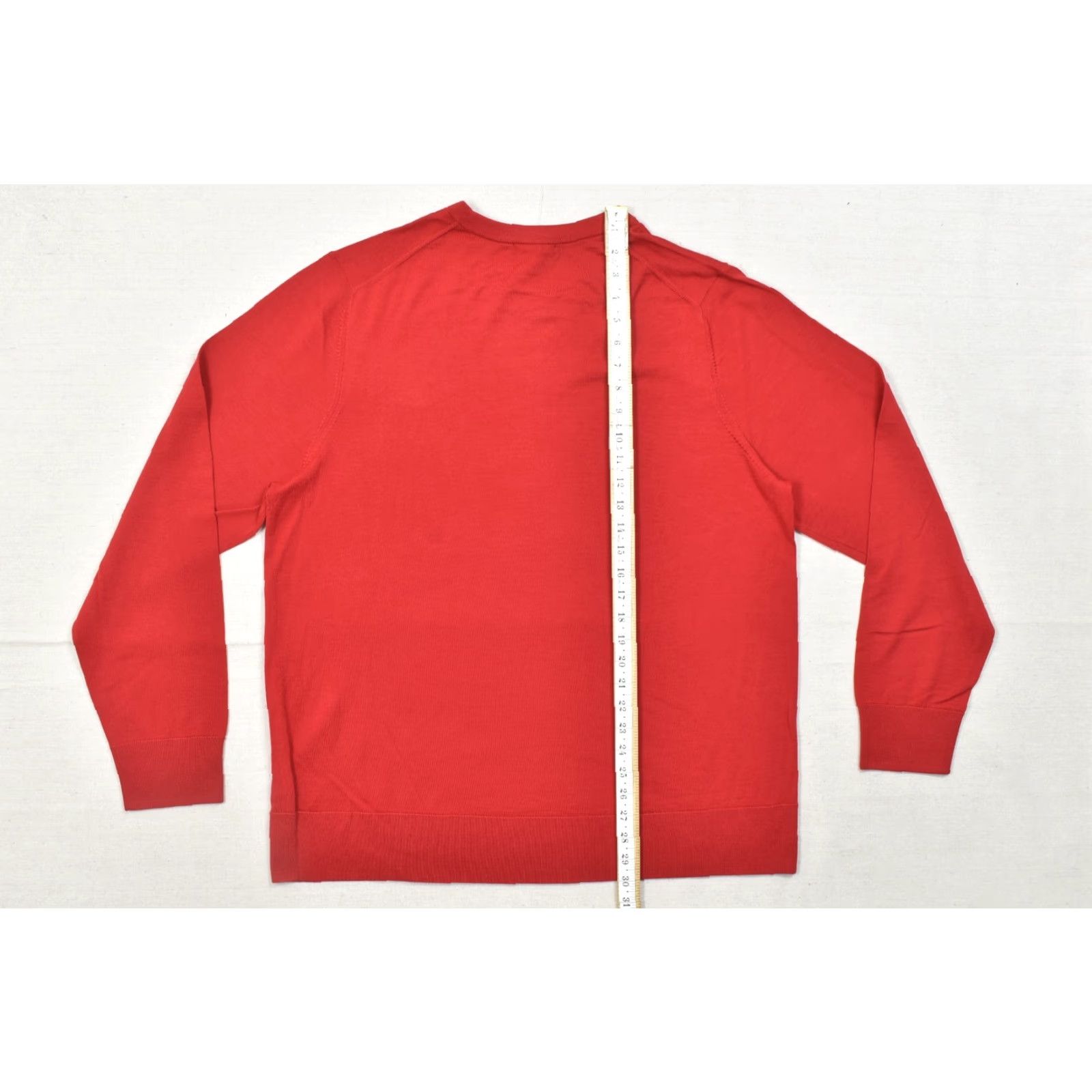 Brooks Brothers Brooks Brothers Extra Fine Merino Wool Crewneck Pullover Sweater Red 2XL Mens Knit Shirt Size US XXL / EU 58 / 5 - 4 Thumbnail