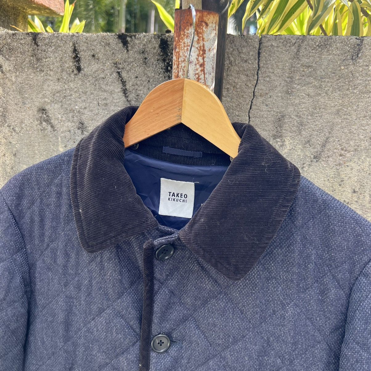 Takeo Kikuchi “TAKEO KIKUCHI” BUTTON UP QUILTED JACKET Size US M / EU 48-50 / 2 - 5 Thumbnail