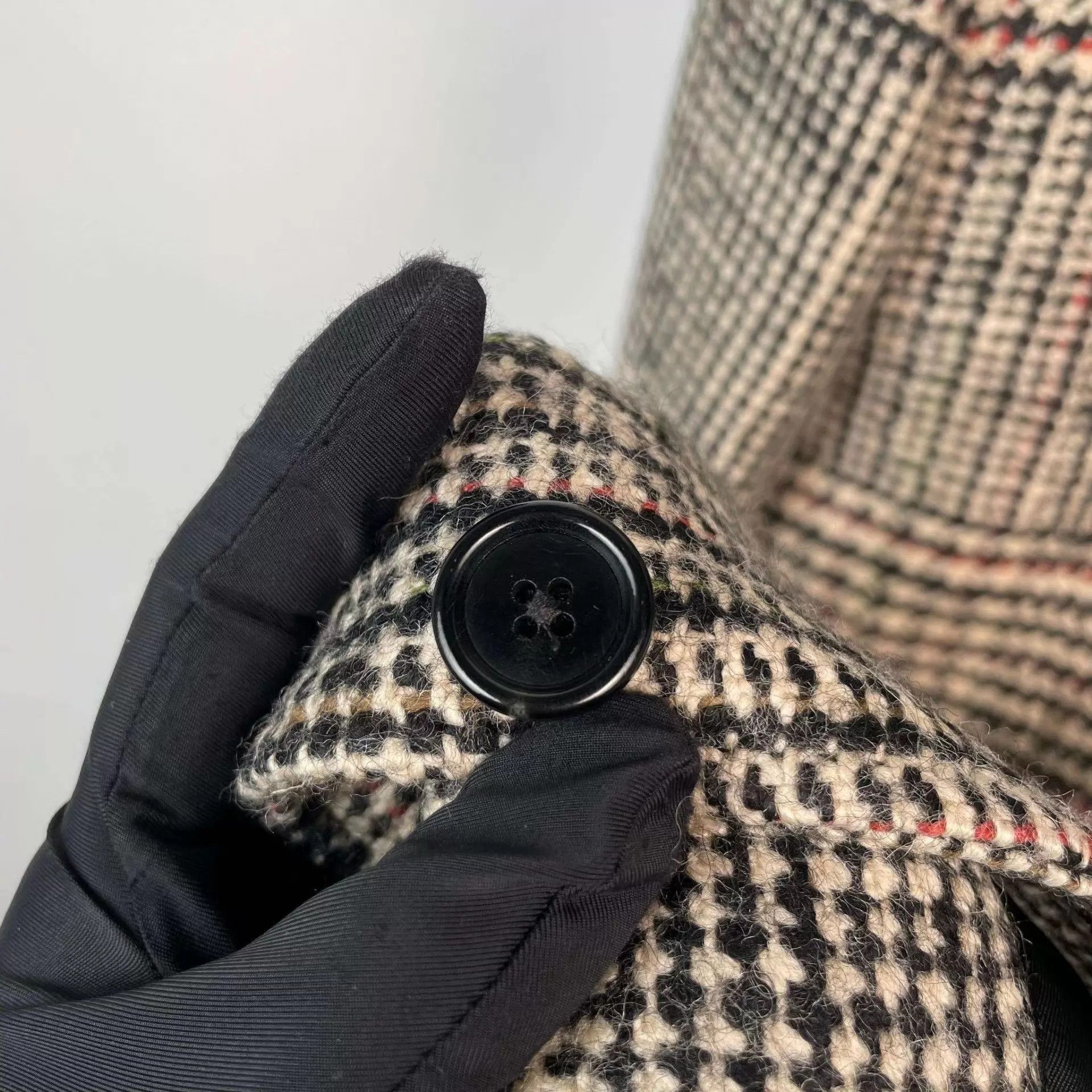 Celine Celine 98 New Wool Plaid Blazer 38 Size 38R - 3 Thumbnail