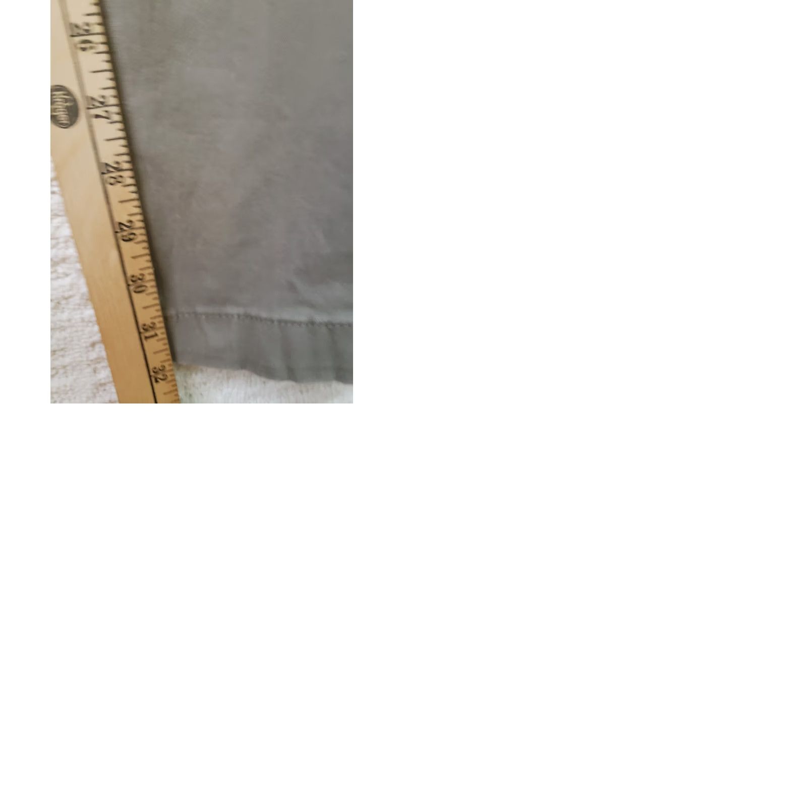 Lee Lee Motion Flex Waistband Flat Front Chino Pants 38x32 Men Slim Straight Green Khaki Size US 38 / EU 54 - 9 Thumbnail