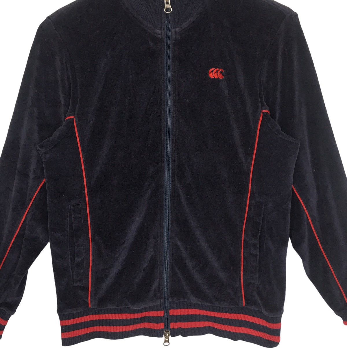 Canterbury of New Zealand Centerbury Rugby Club Valvet ZipperUp Jacket Size L / US 10 / IT 46 - 2 Thumbnail