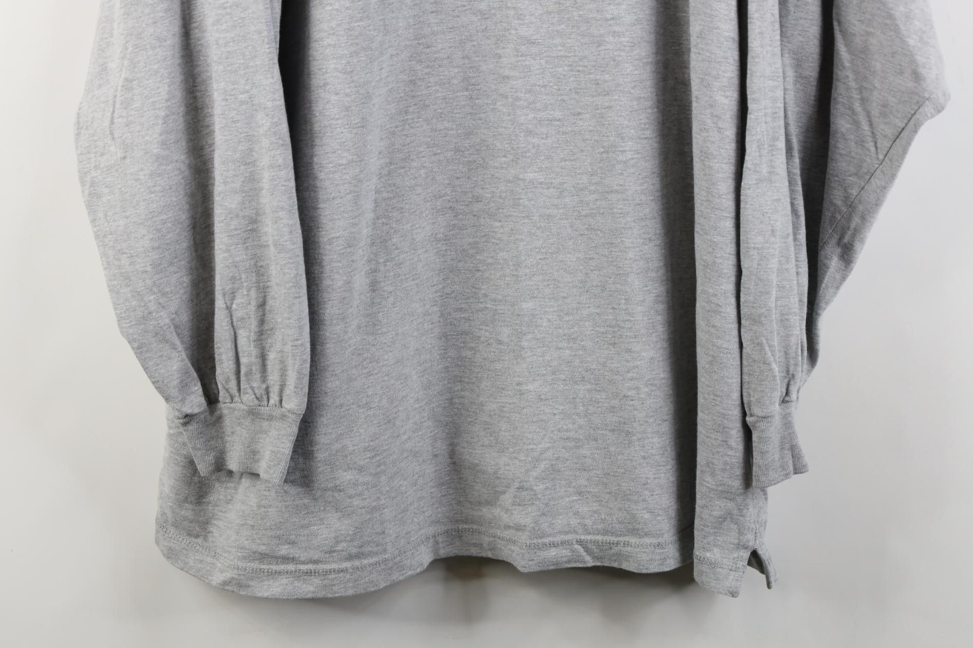 Vintage Vintage 90s Streetwear Heavyweight Long Sleeve T-Shirt Size US XXL / EU 58 / 5 - 3 Thumbnail
